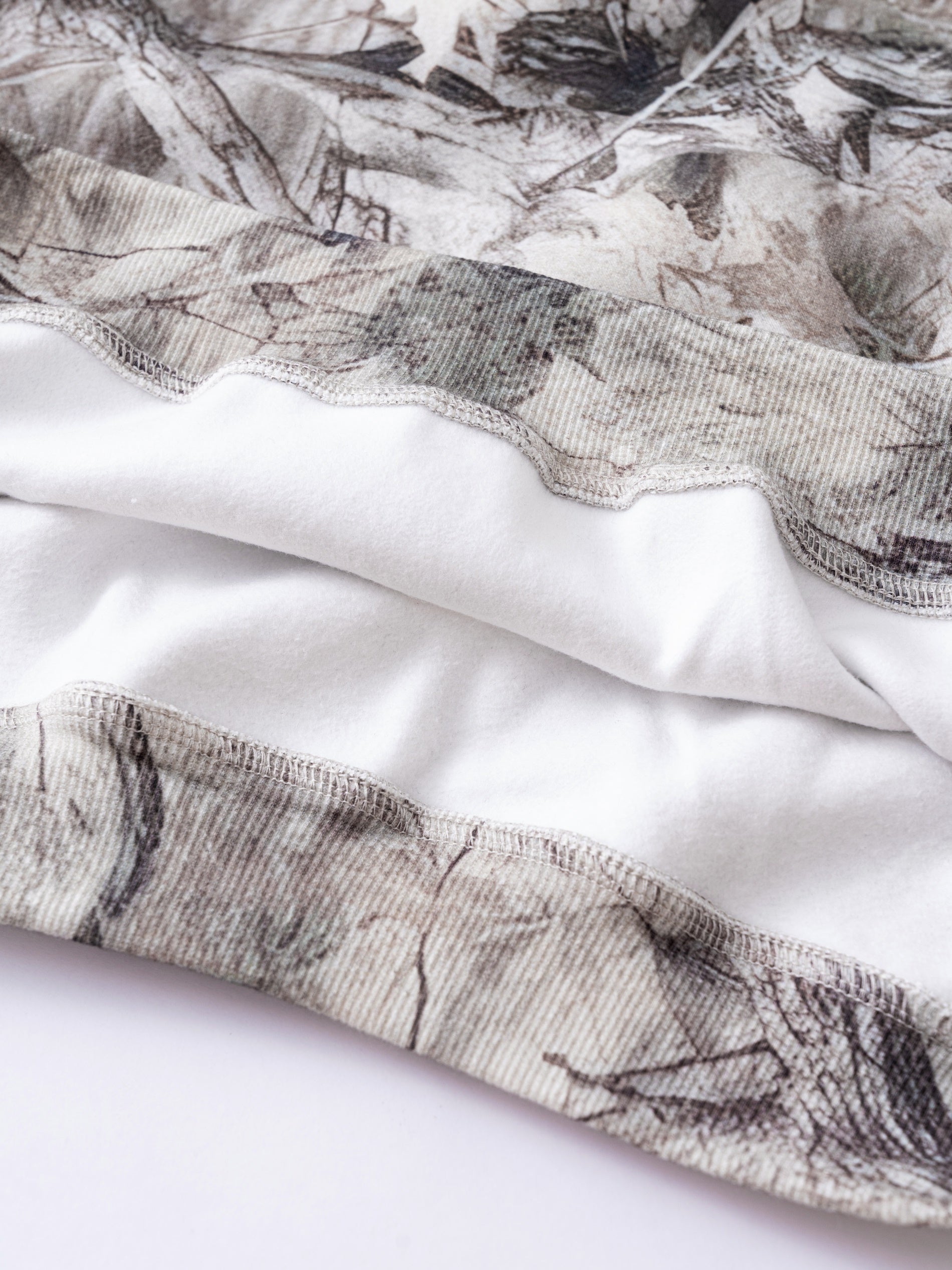 Tree Branch Camo Print | Oversized Hoodie - Santo