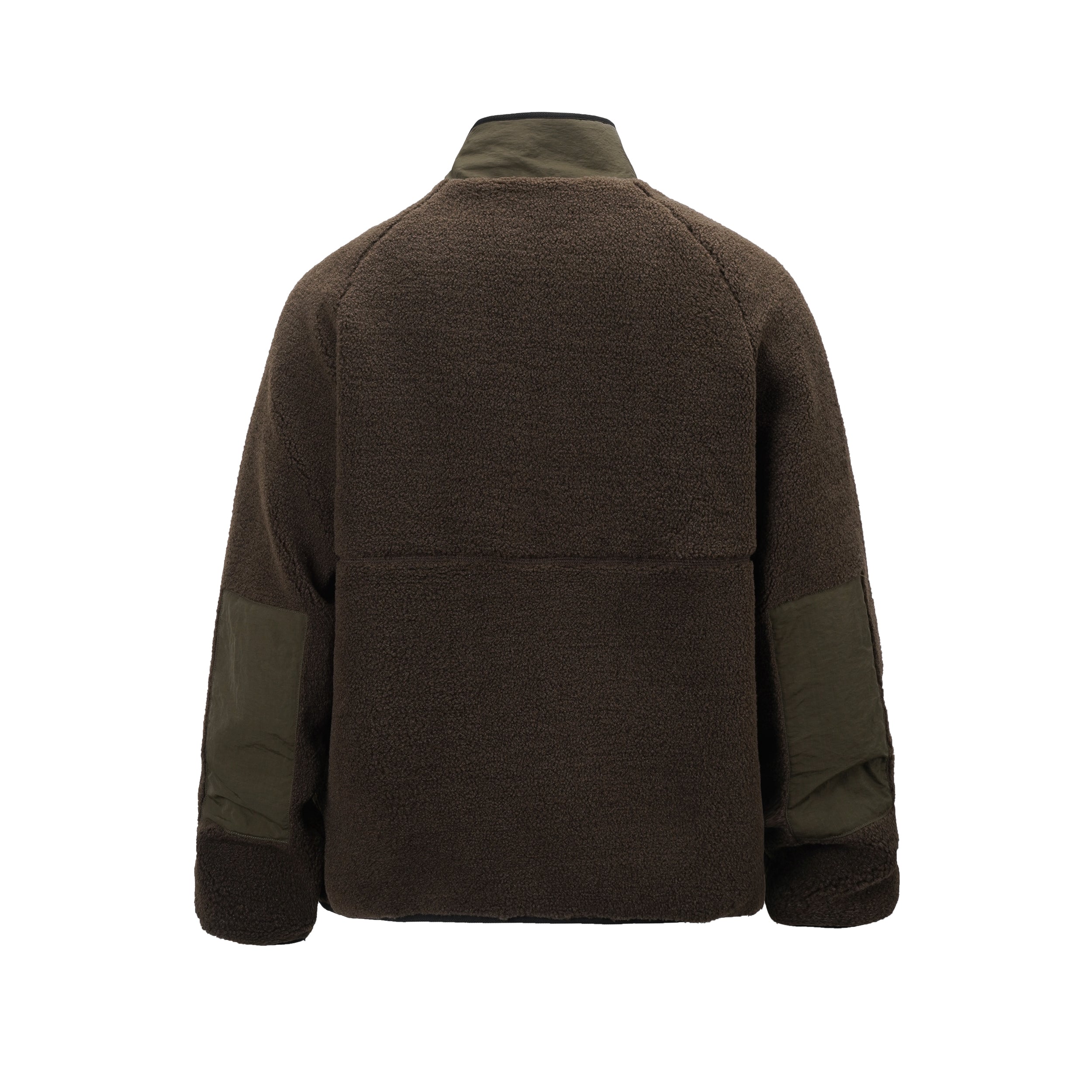 Color Block Patchwork | Fleece Jacket - Santo