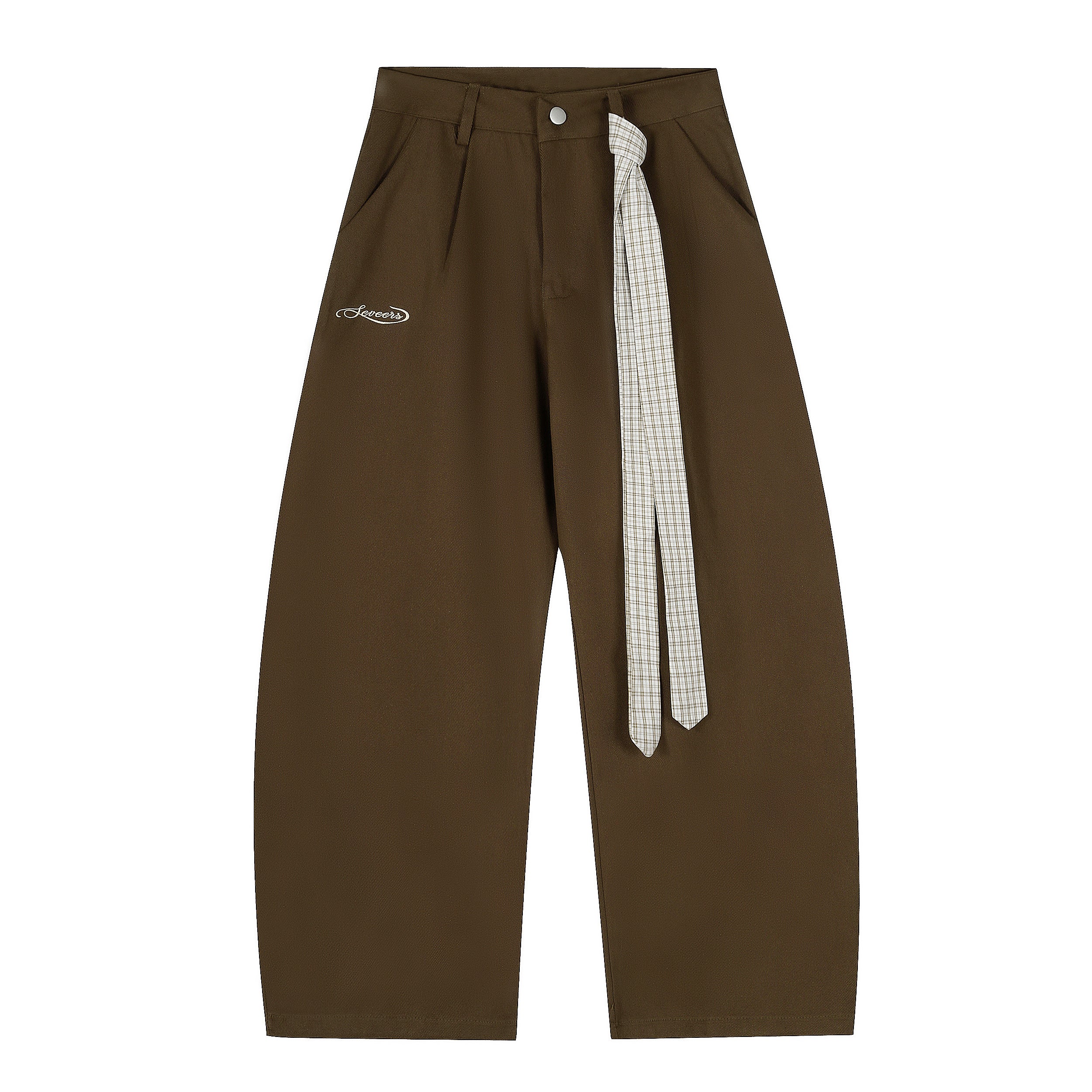 Retro Pup | Embroidered Dog Cargo Pants