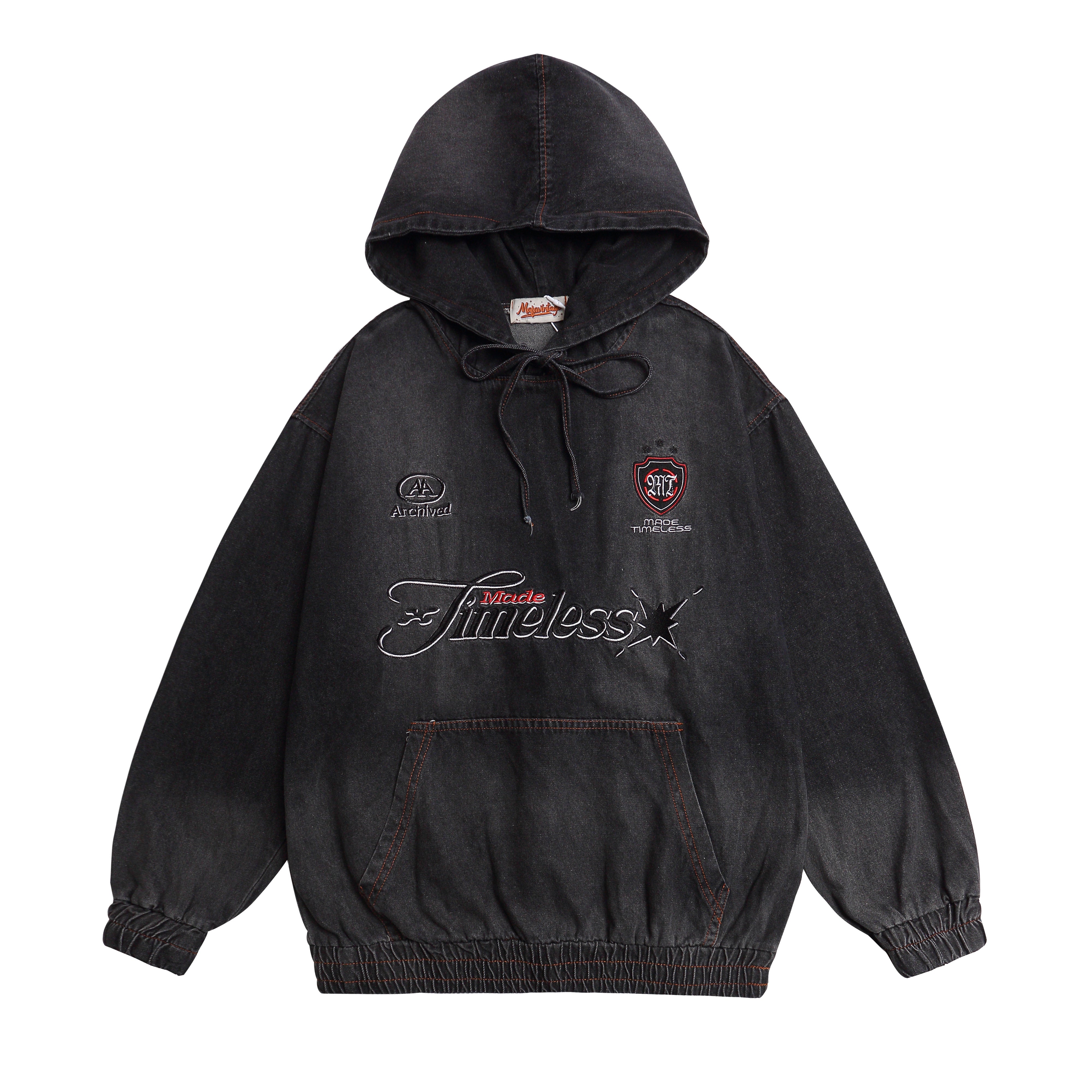 STRIPE STITCH | Cozy Ribbed Hoodie