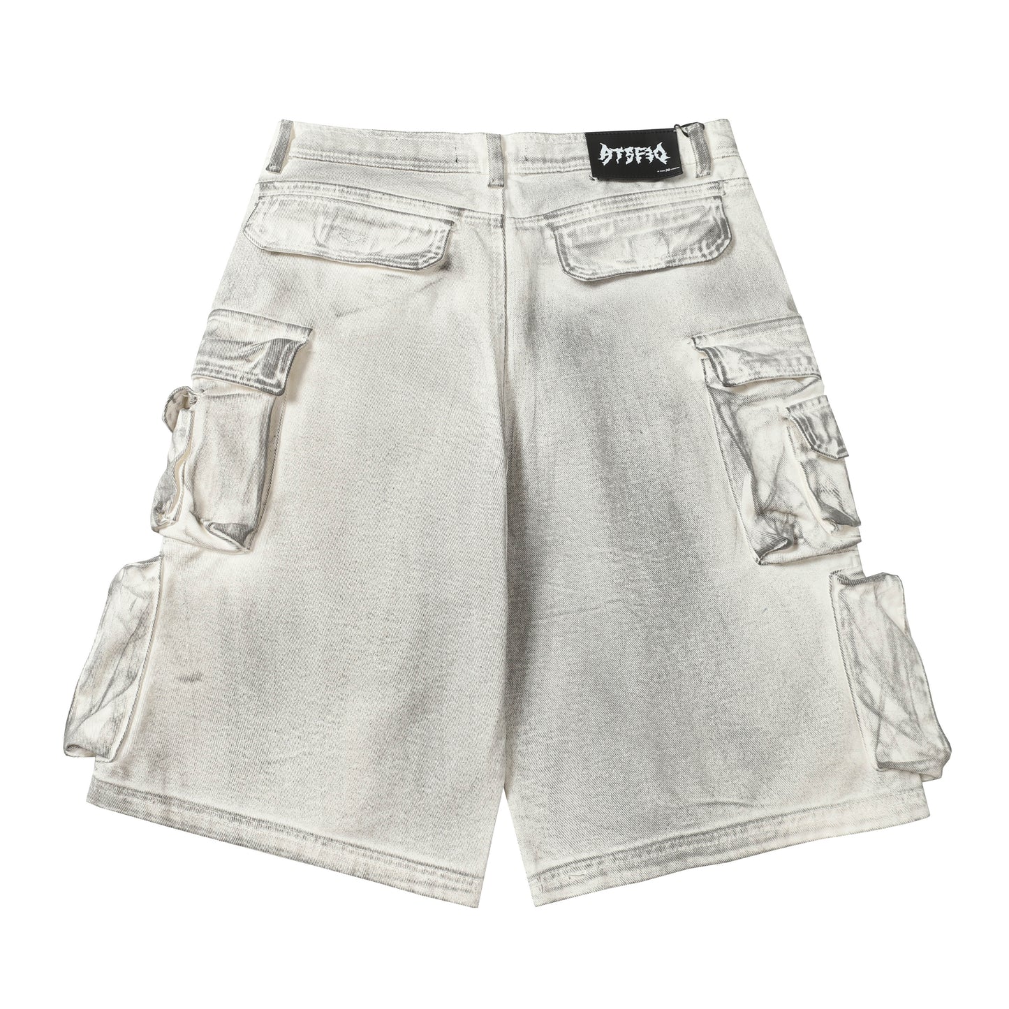 Multi-Pocket | Washed Cargo Shorts - Santo