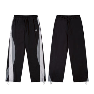 Track Pants | Lightweight Colorblock Sport Bottoms - Santo