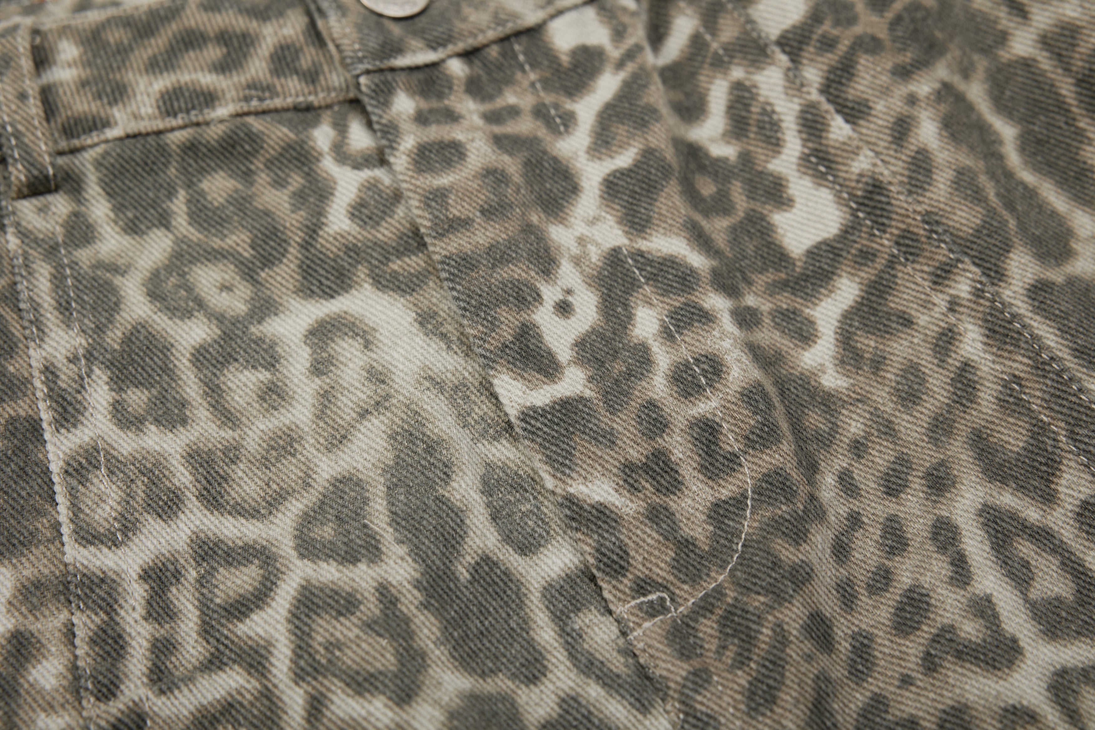 Leopard | Baggy Jeans - Santo