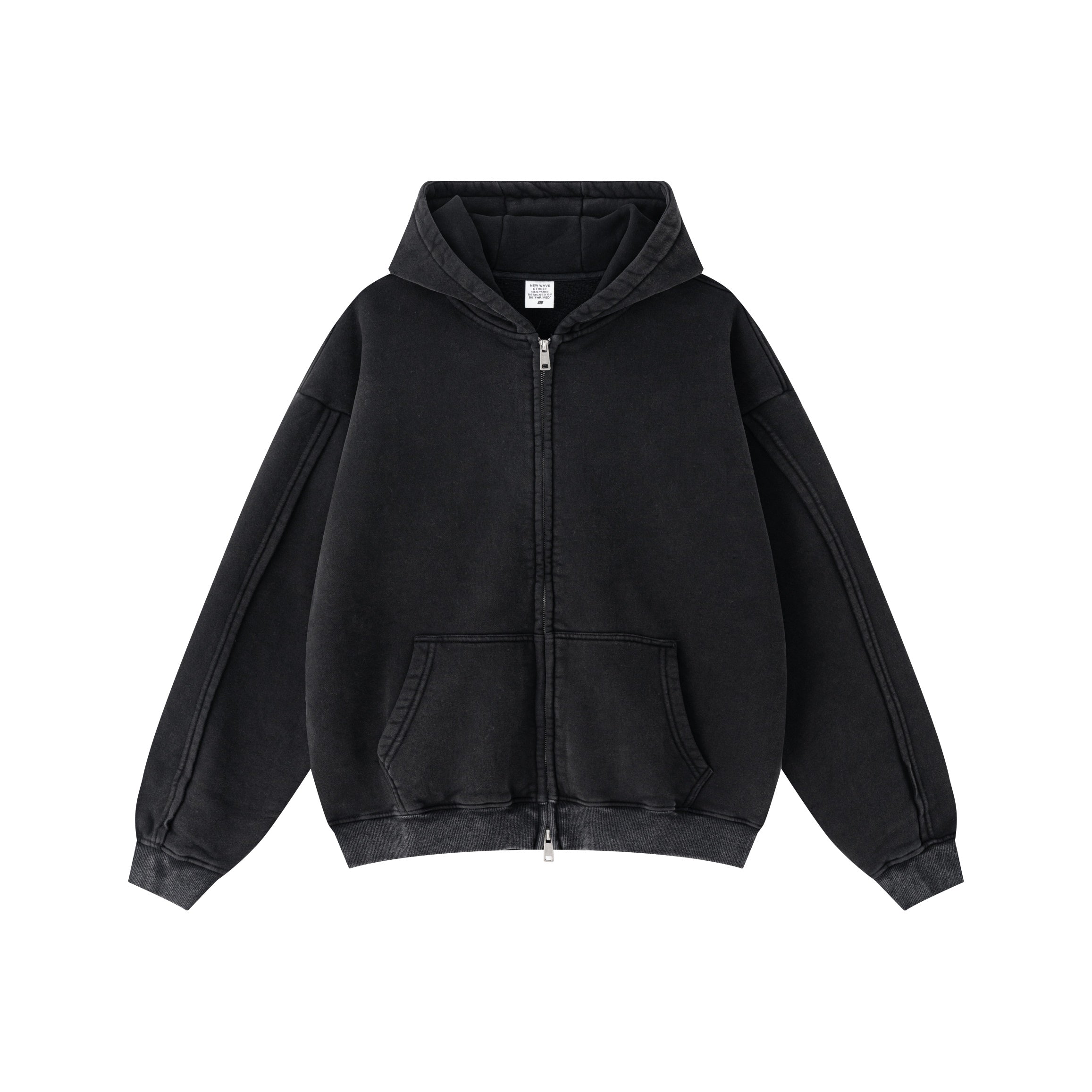Vintage | Classic Zip Up Hoodie - Santo