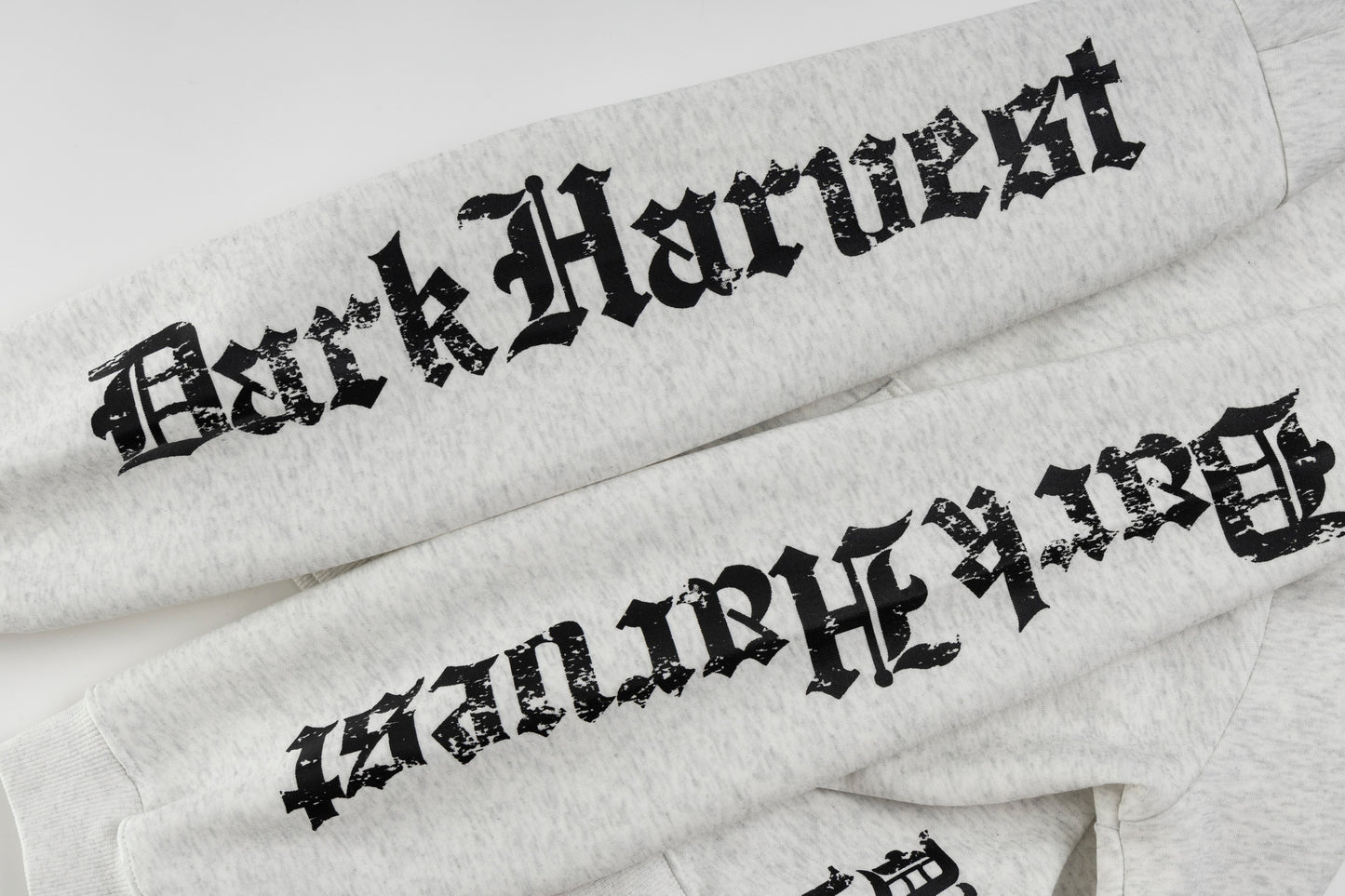 Gothic Cross Print | Zip Up Hoodie - Santo