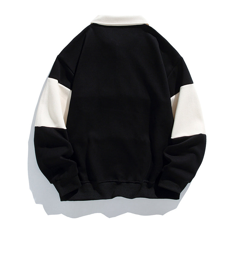 Classic Stripes | Timeless Polo Sweatshirt - Santo