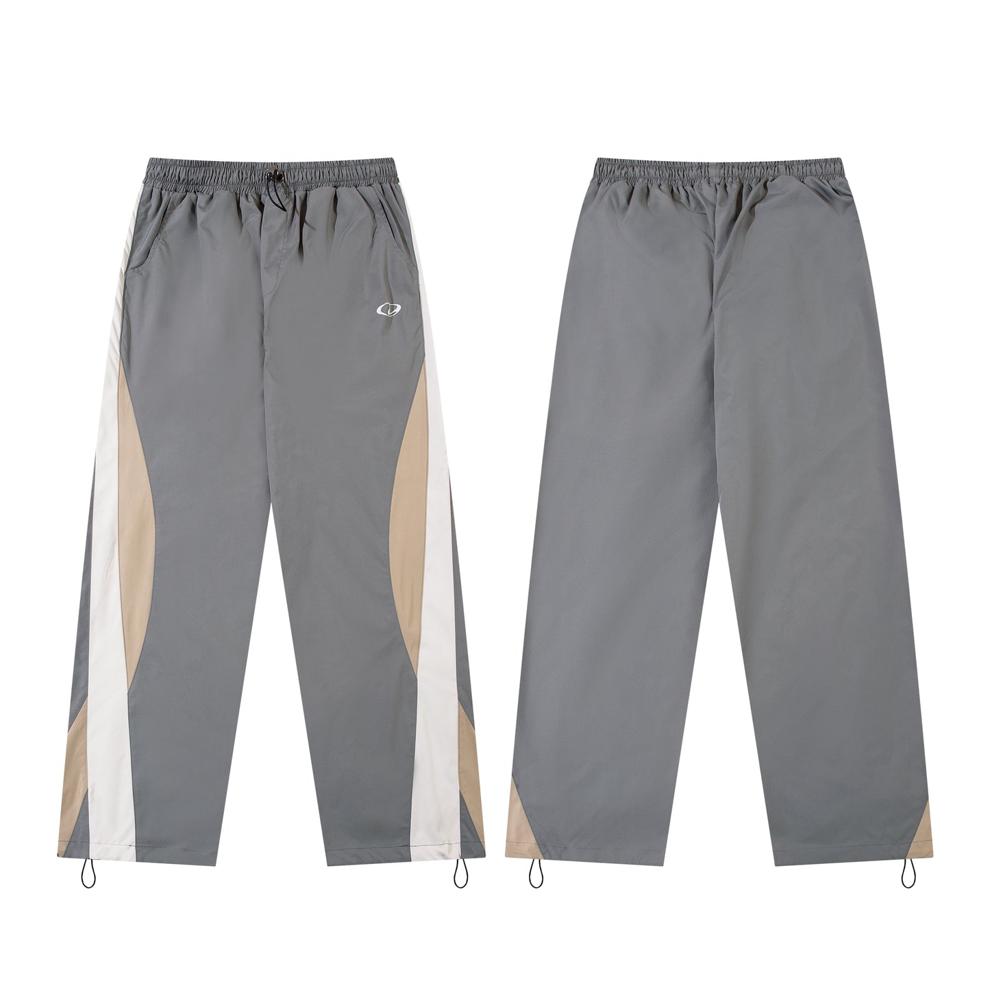 Track Pants | Lightweight Colorblock Sport Bottoms - Santo