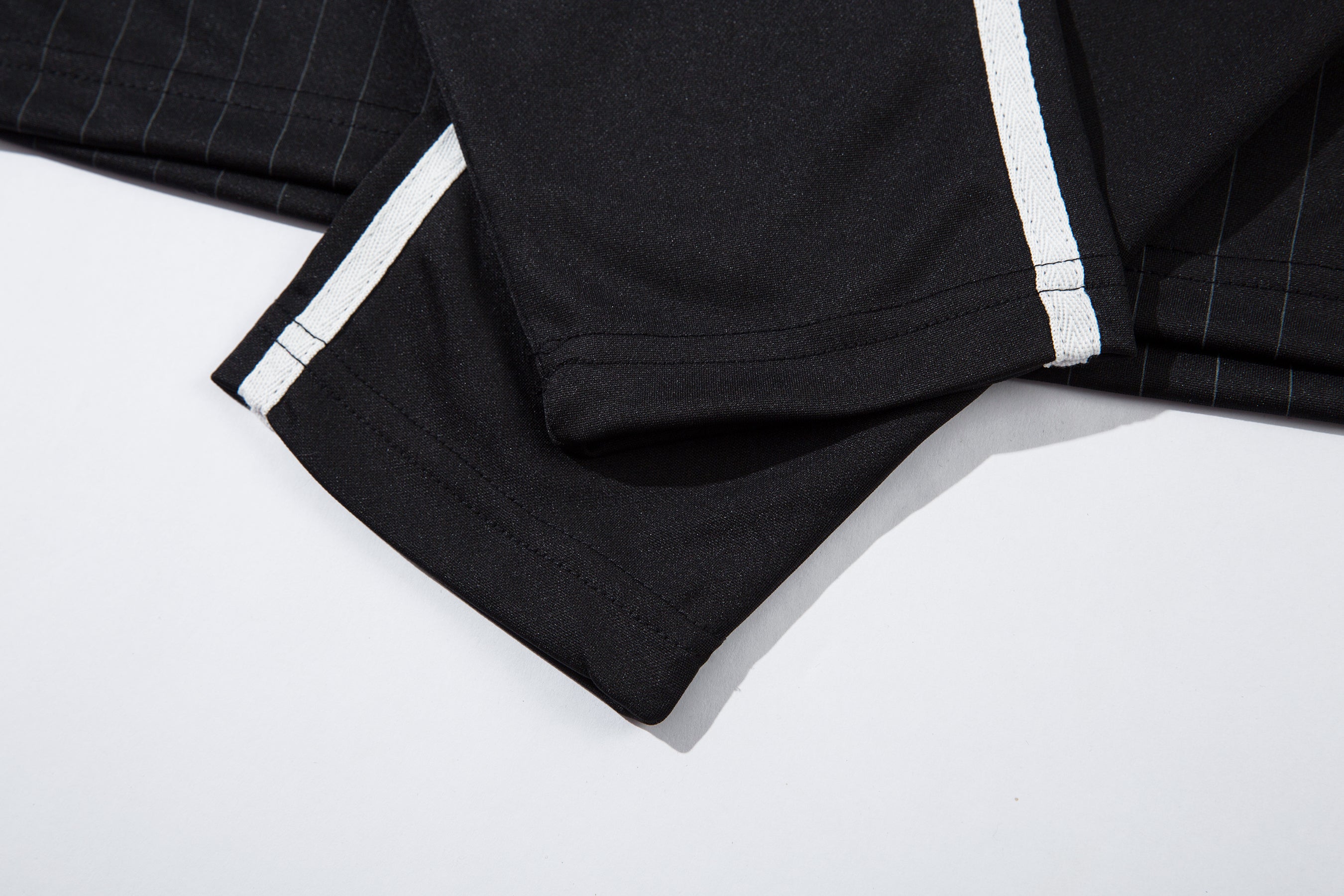 Athletic Stripe Embroidery | Racing Sweatshirt - Santo