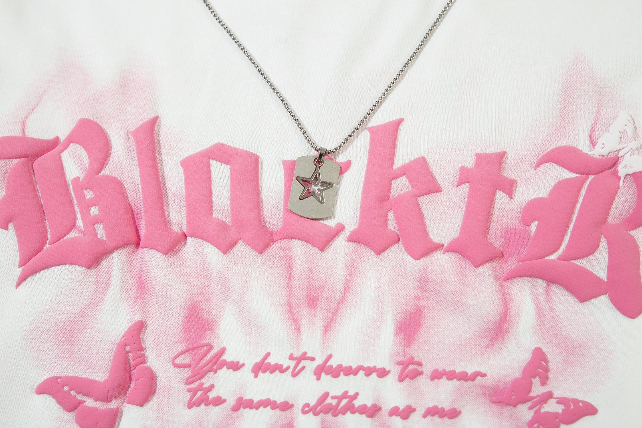 Star Necklace Butterfly | Gothic Sweatshirt