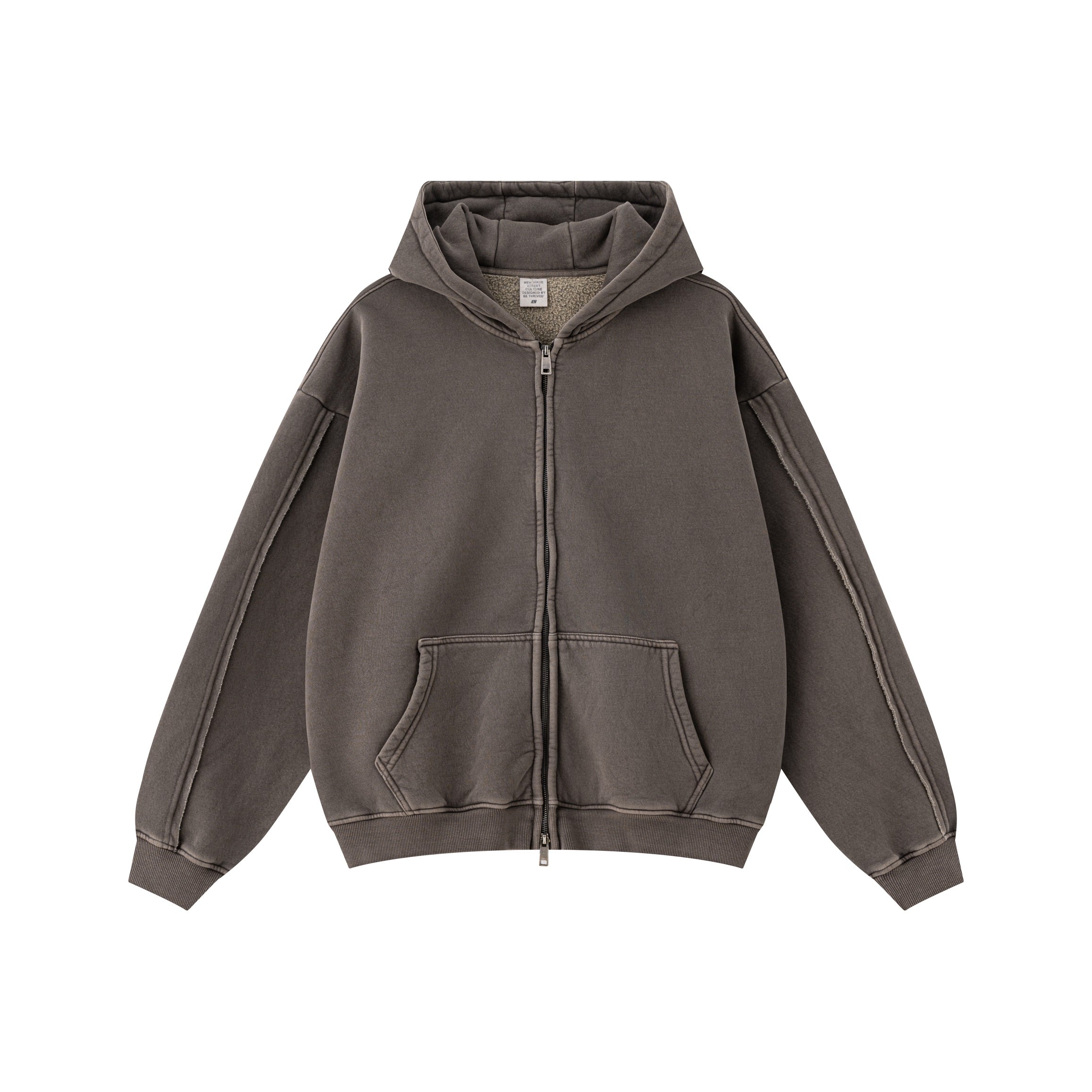 Vintage | Classic Zip Up Hoodie - Santo