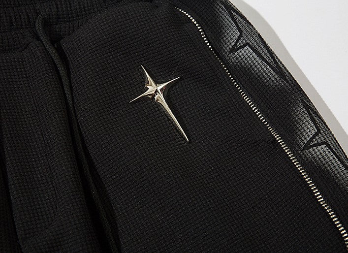Star | Zip Up Shorts