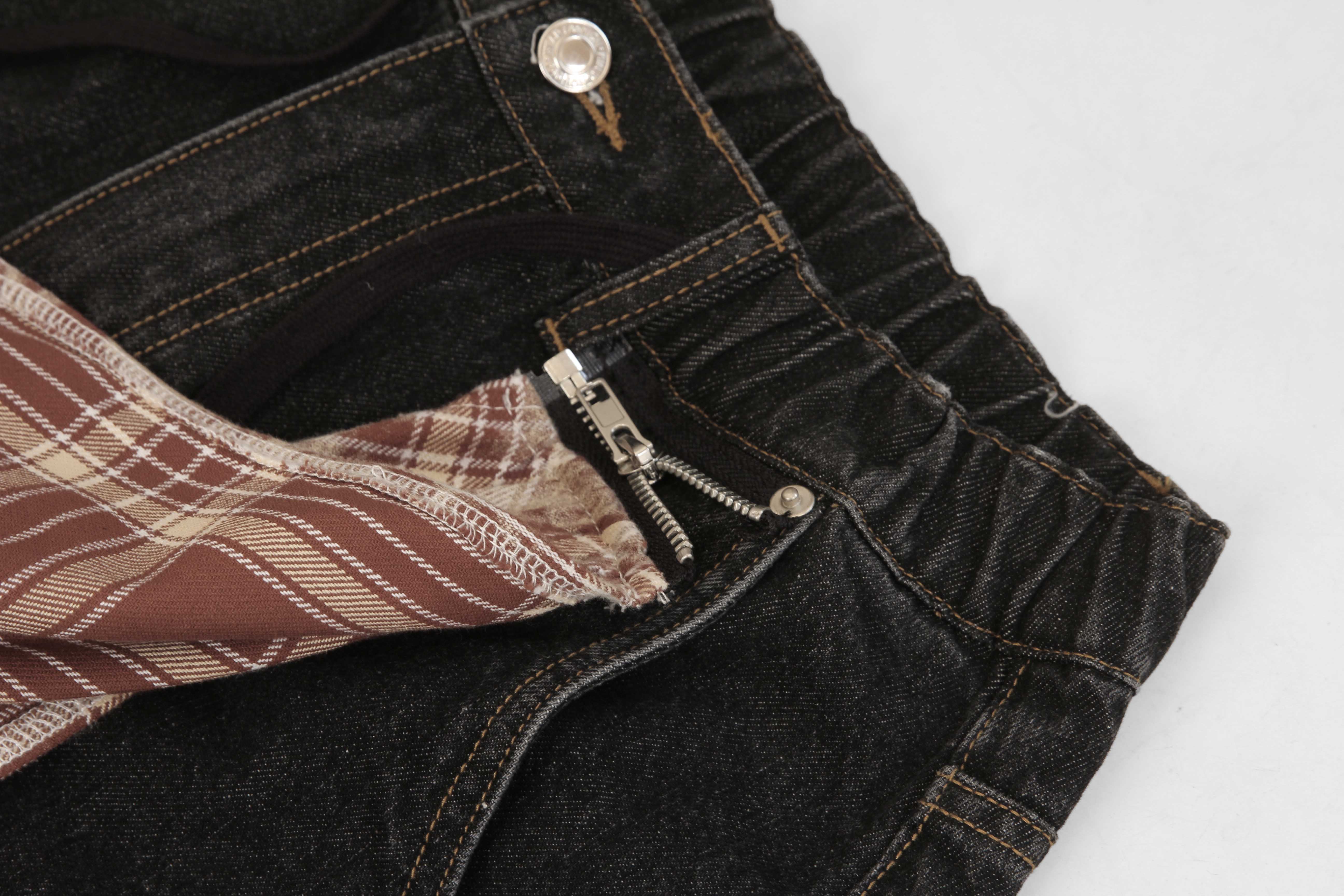 Scarf Detail | Denim Jeans - Santo