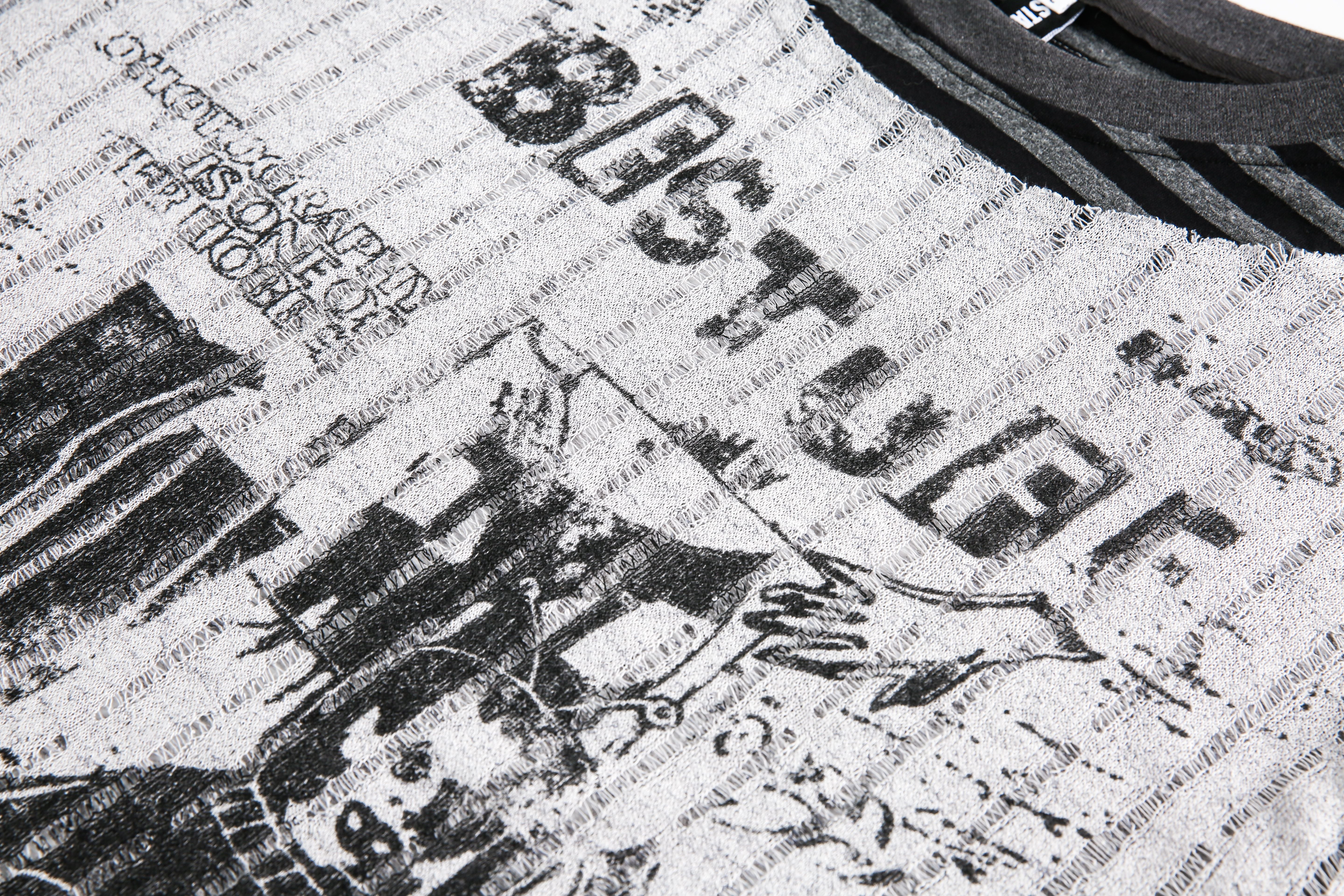 Vintage Punk Graphic | Patchwork Sweatshirt - Santo