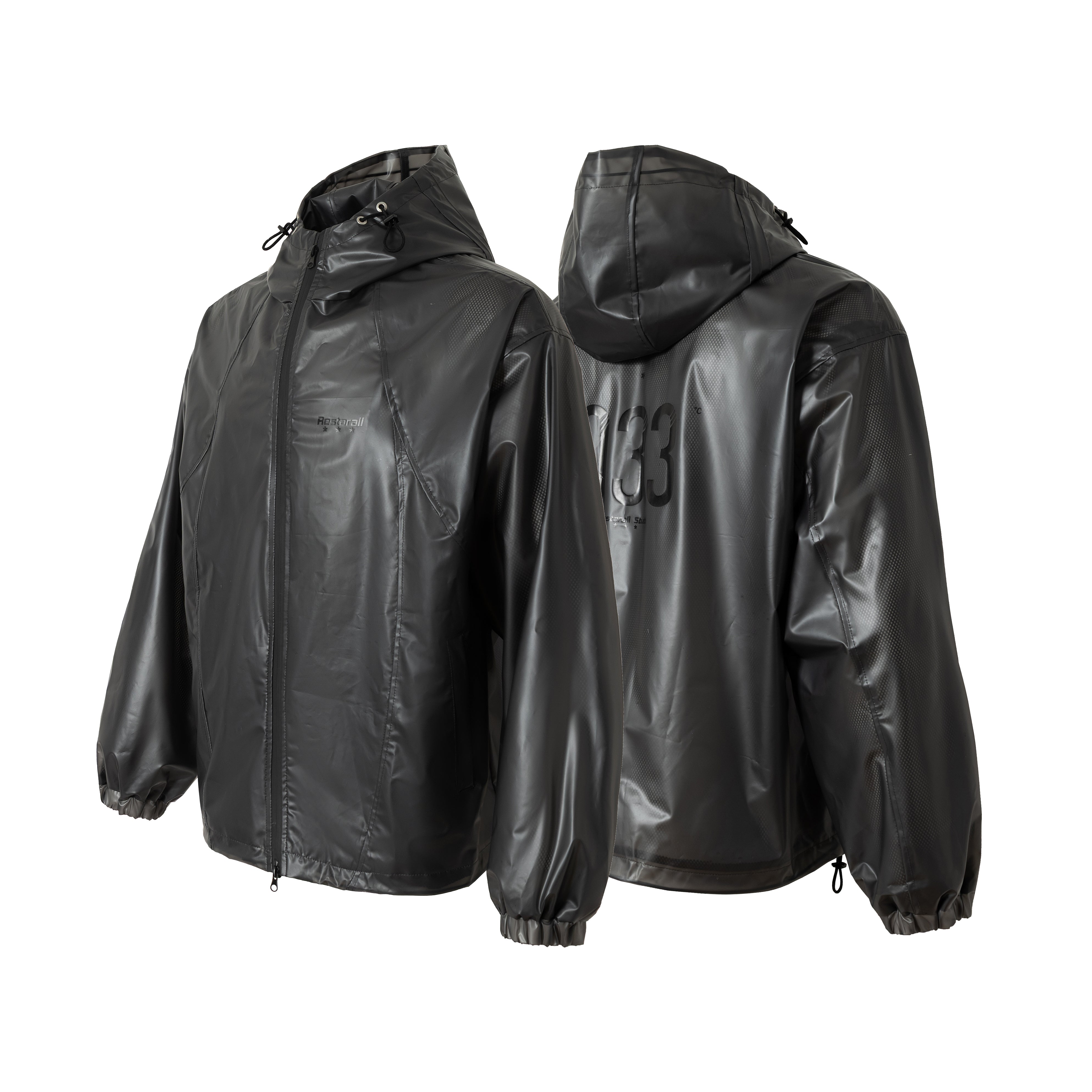 Urban Glossy Techwear | Windbreaker Jacket - Santo