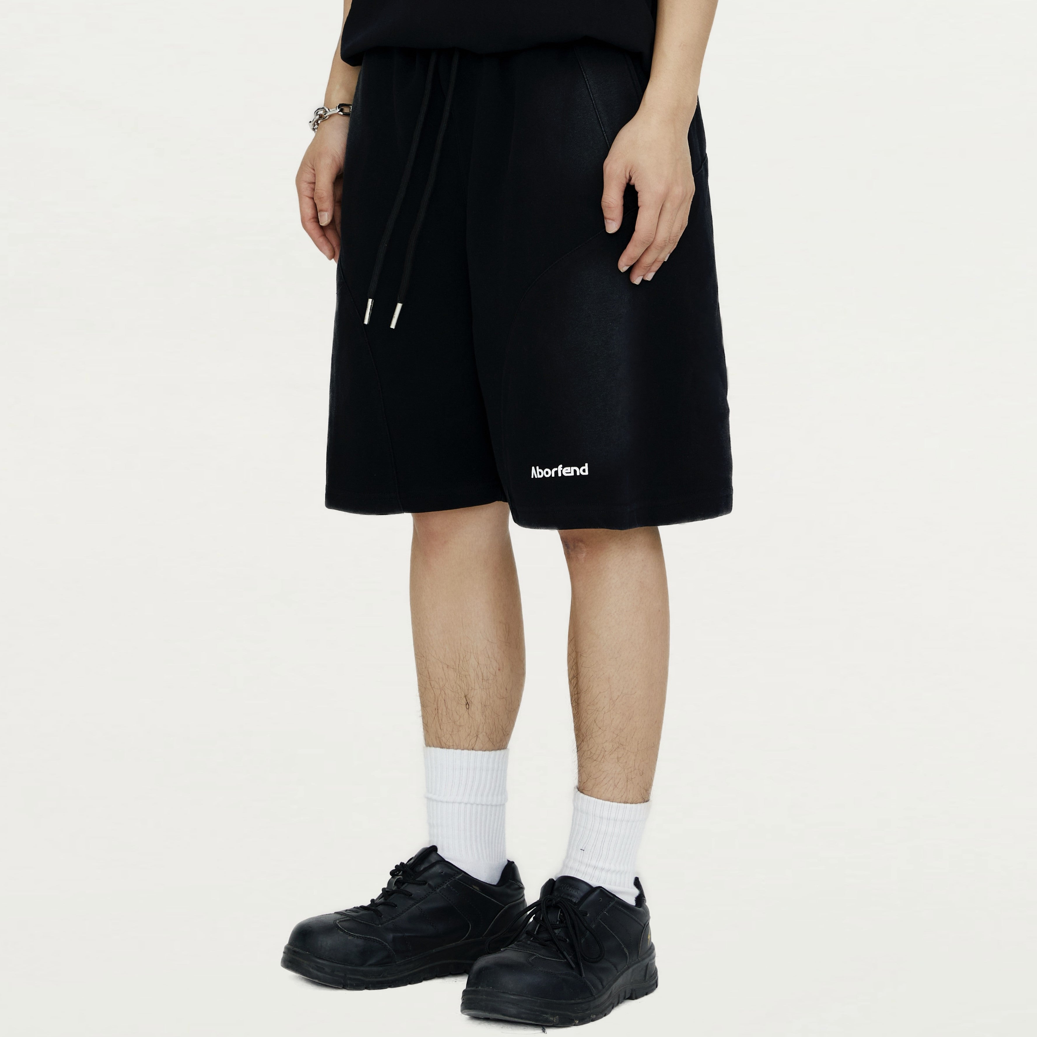 Hip Hop Streetwear | Washed Shorts - Santo