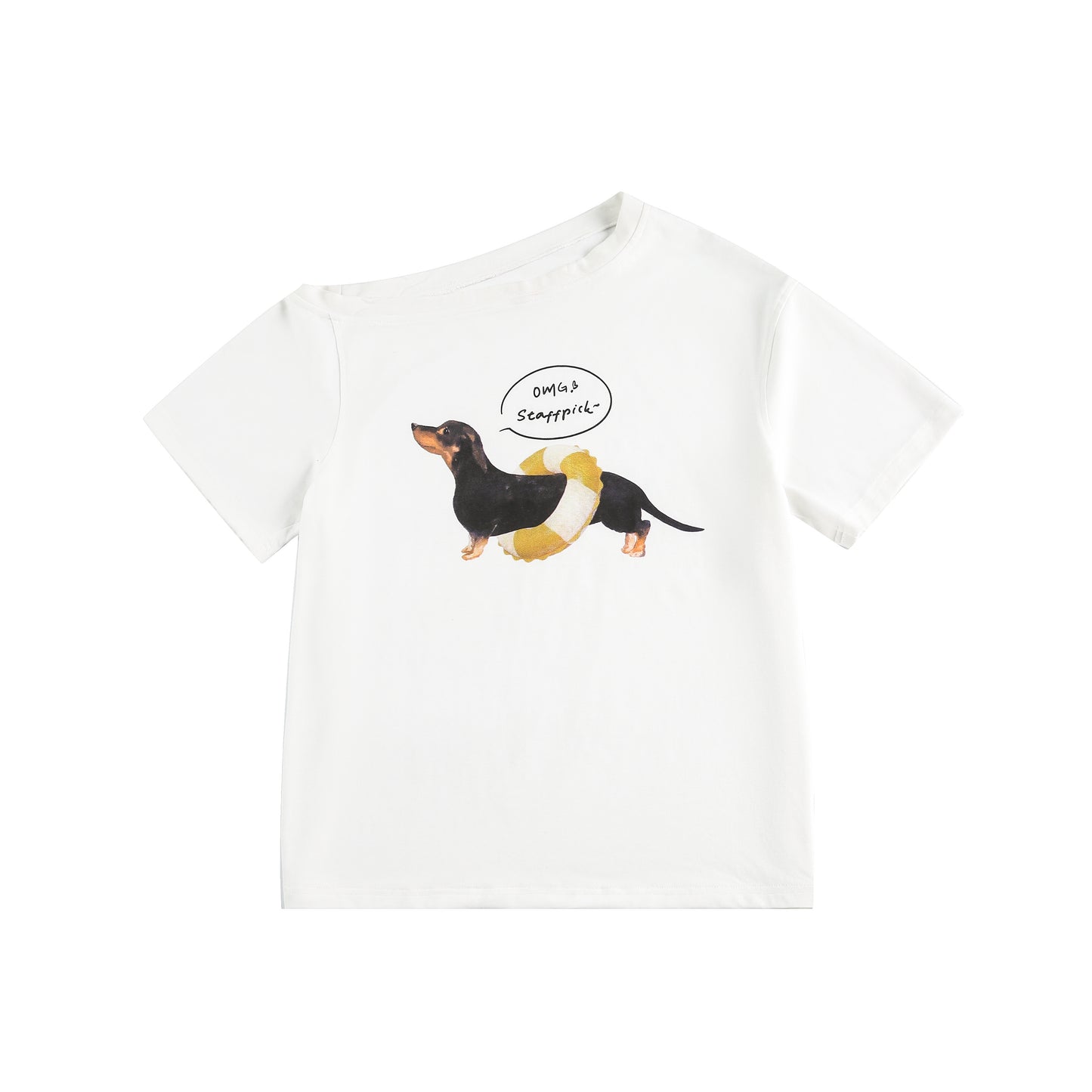 Sushi Pup | Humorous Dog Print Tee - Santo