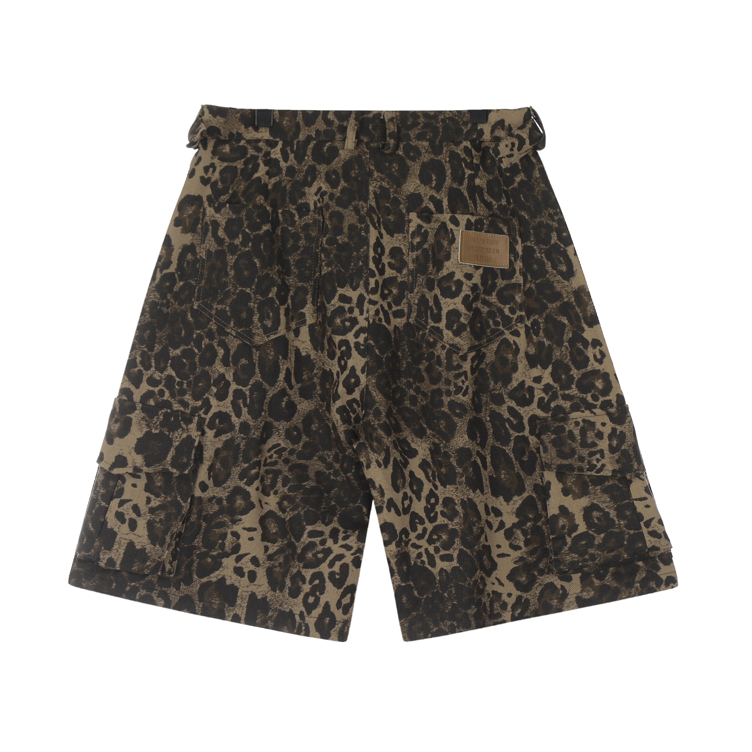 "Ribbon Leopard Print" Shorts - Santo 