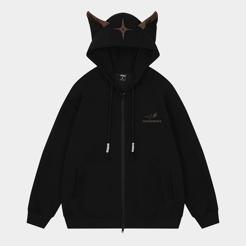 Doberman Zip Up Jacket | Streetwear Hip Hop Hoodie