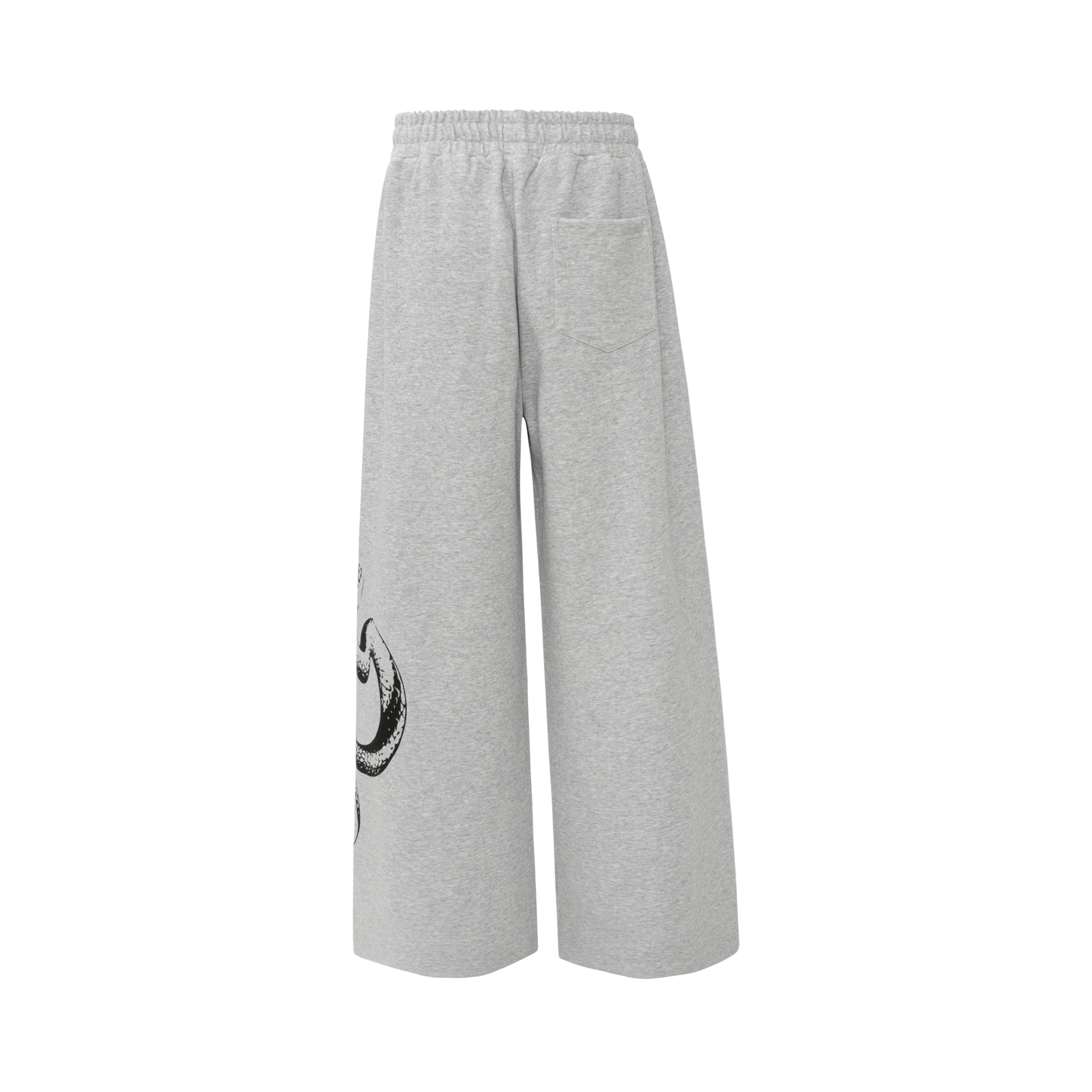 Snake Print | Baggy Sweatpants - Santo
