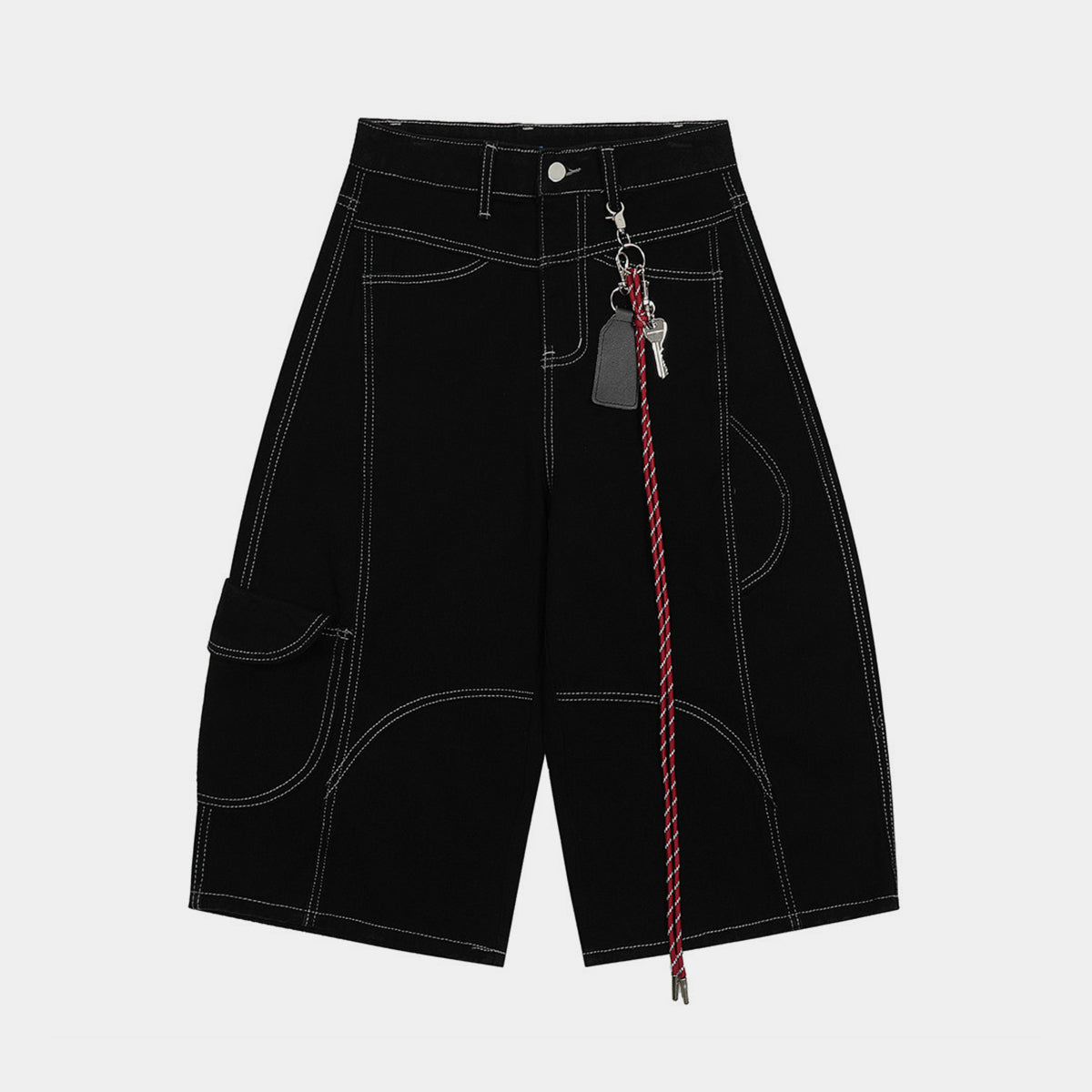 Men's Oversized Denim Shorts