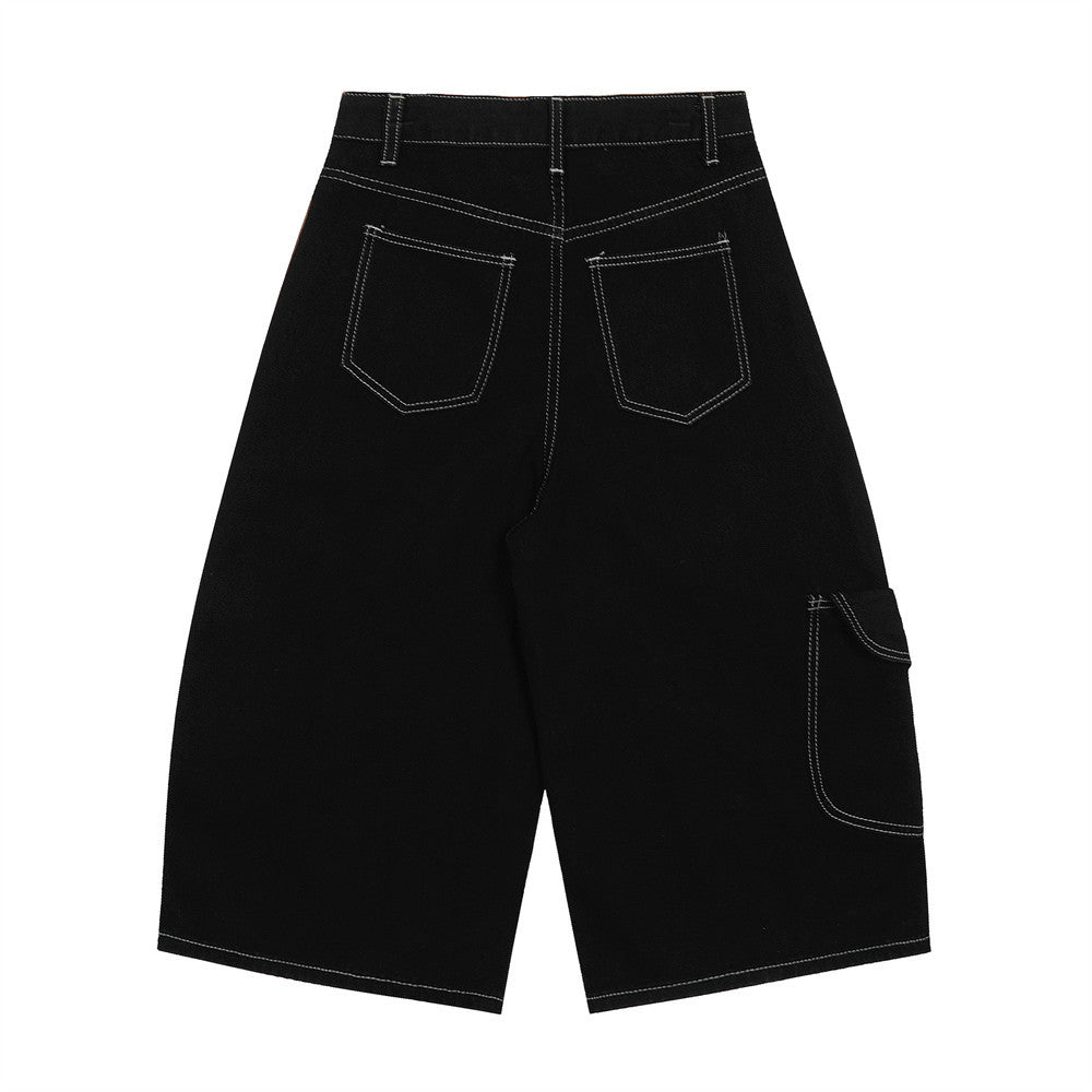 Men's Oversized Denim Shorts