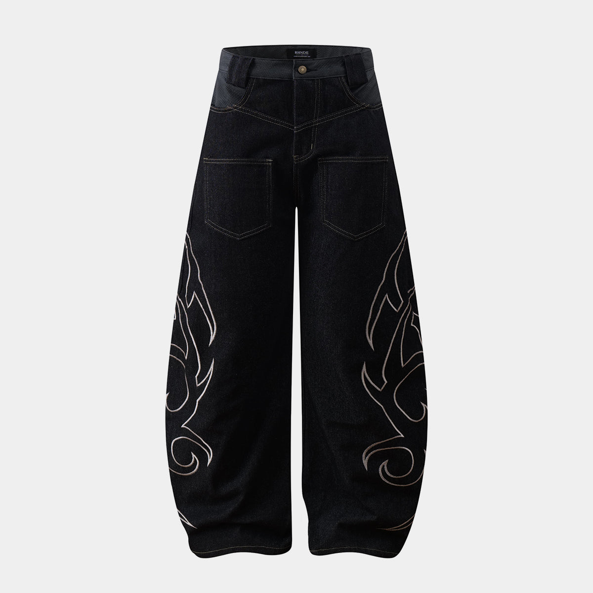 American Vintage | High Street gewaschene Distressed Jeans