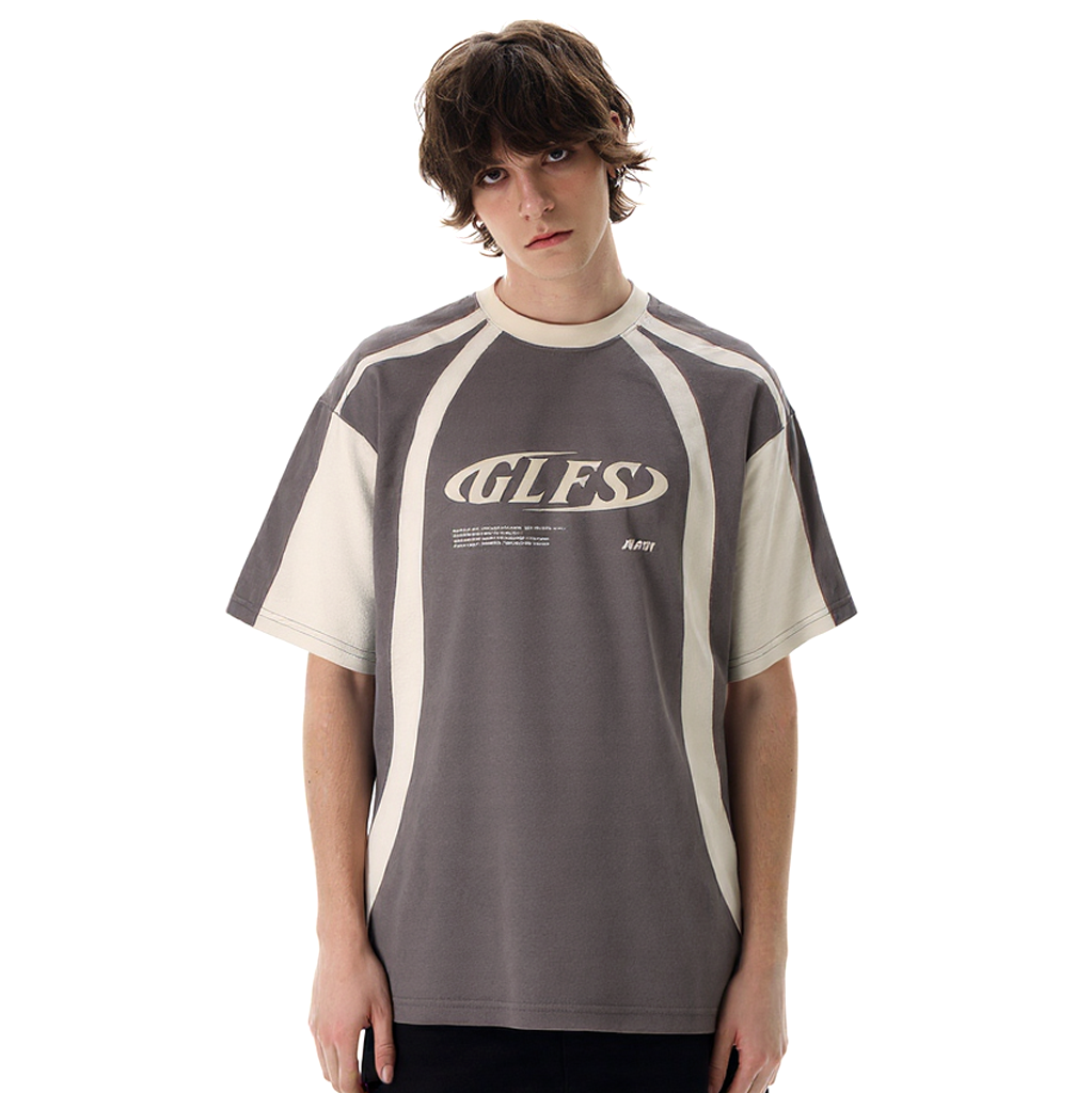 Color Blocking | Retro T-Shirt - Santo