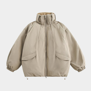 Minimalist Windproof | Stand Collar Jacket