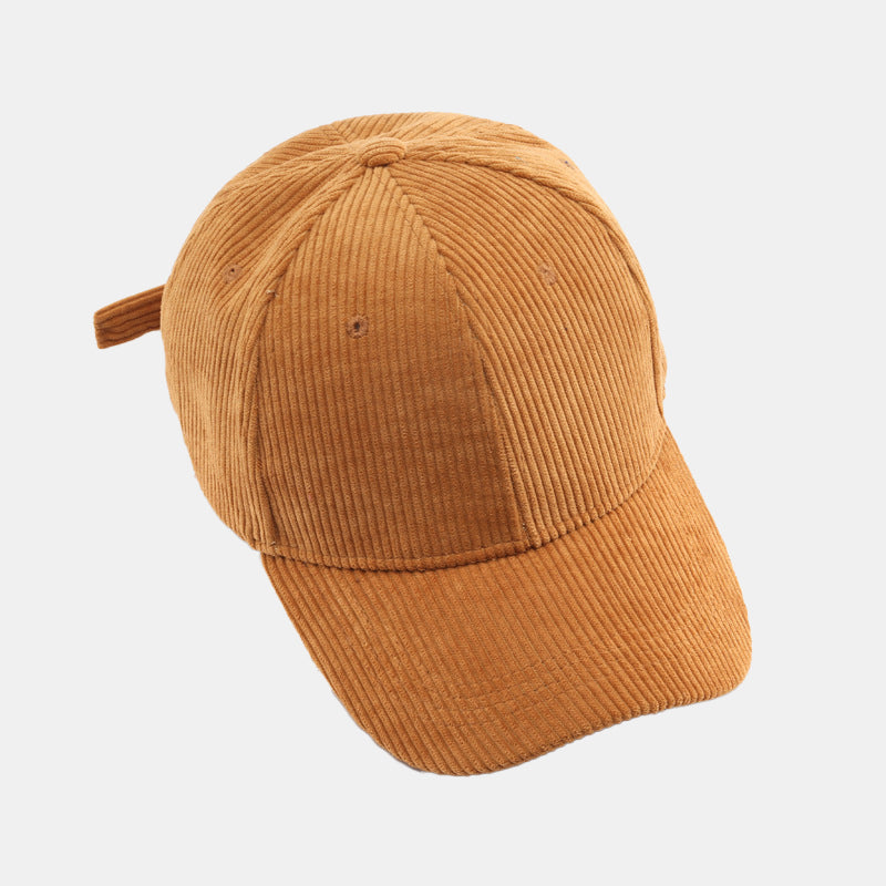 "Solid Corduroy" Baseball Cap - Santo