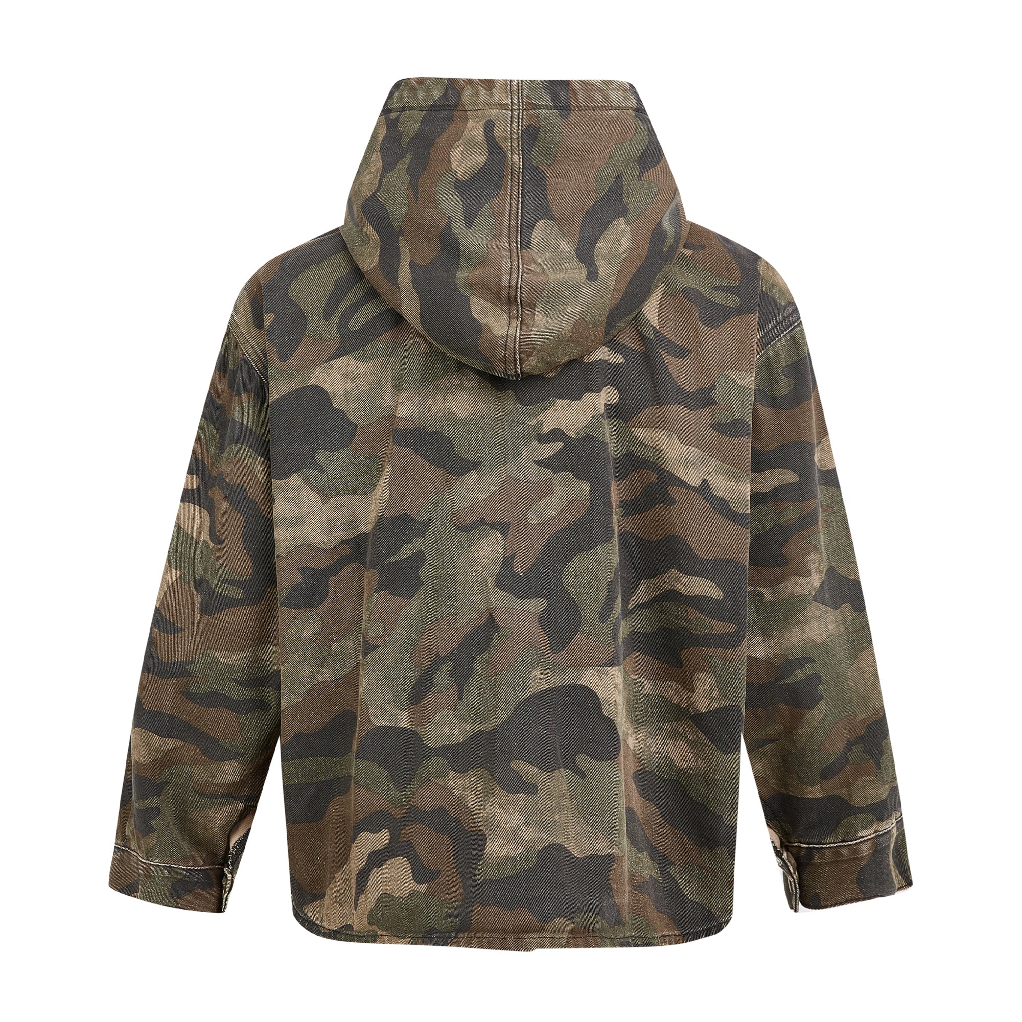 Camouflage Cool | Utility Hooded Jacket - Santo