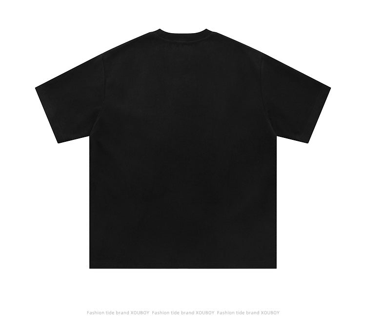 Futuristic | Hip Hop Star Rivet T Shirt - Santo