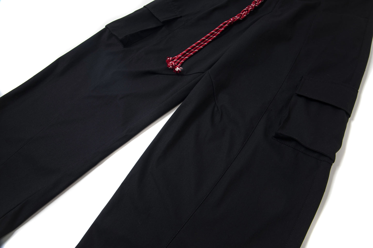 Plaid Waist Detail | Cargo Pants - Santo