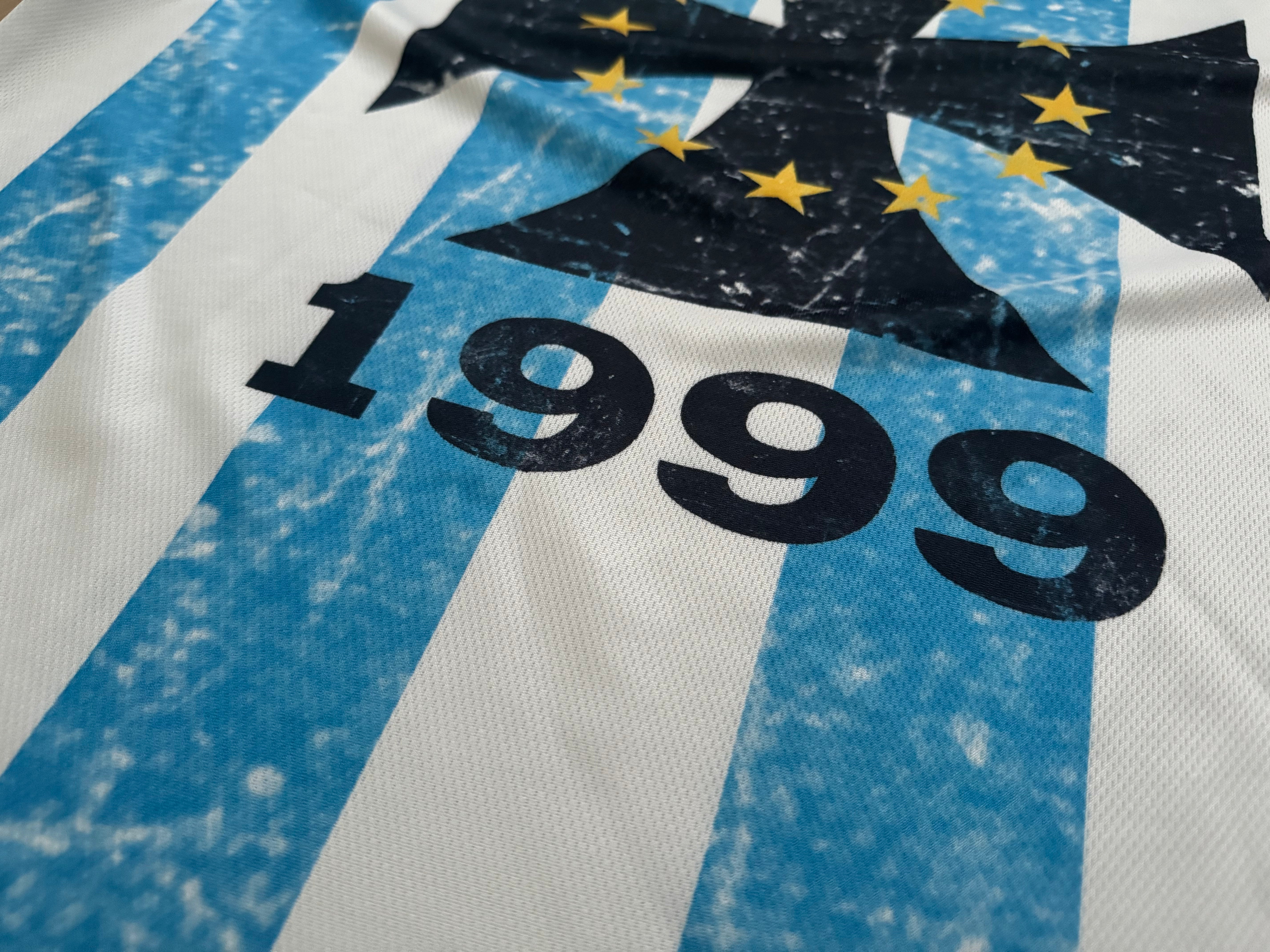 Retro Stripe Print | Athletic Sweatshirt - Santo