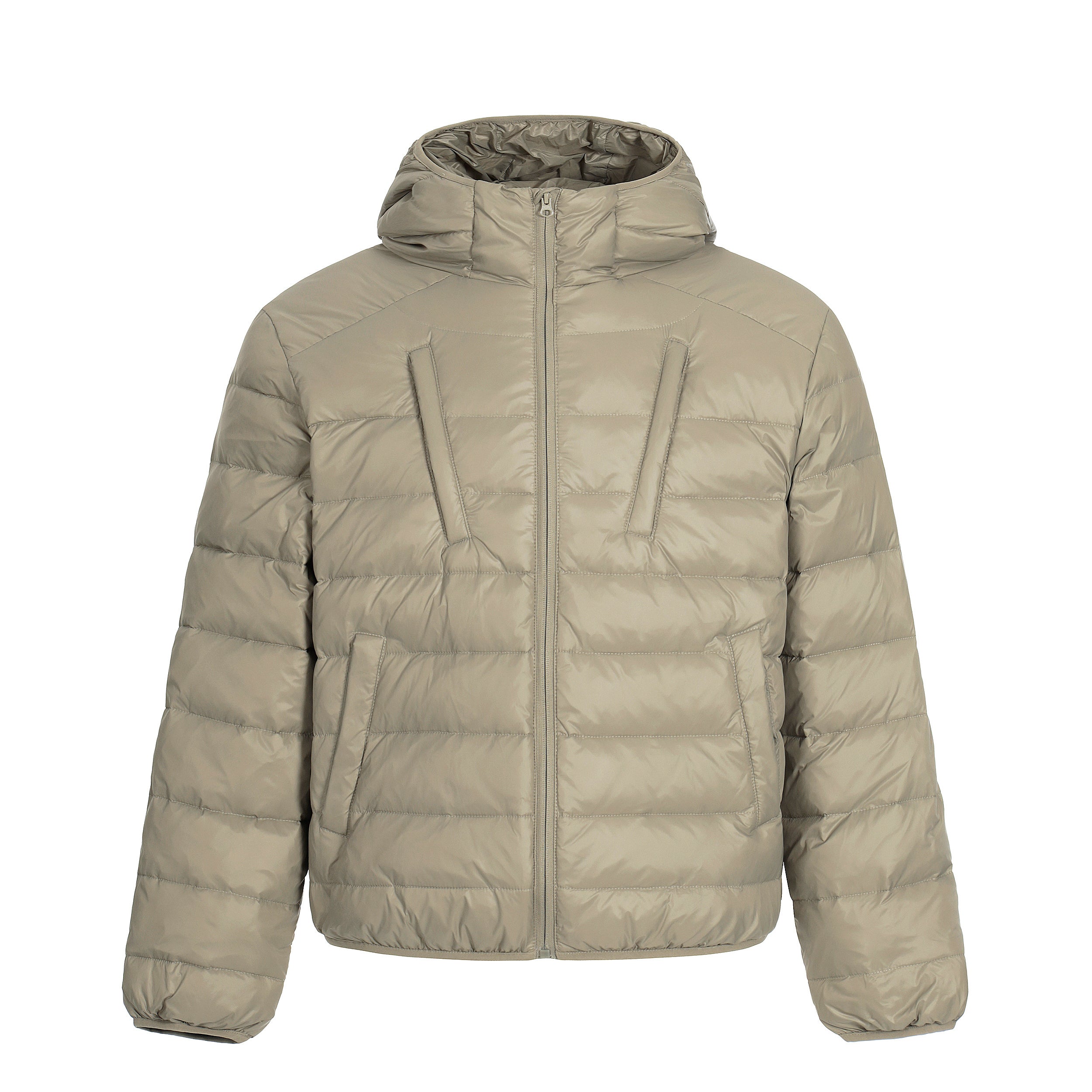 Structured Quilted | Hooded Puffer Jacket
