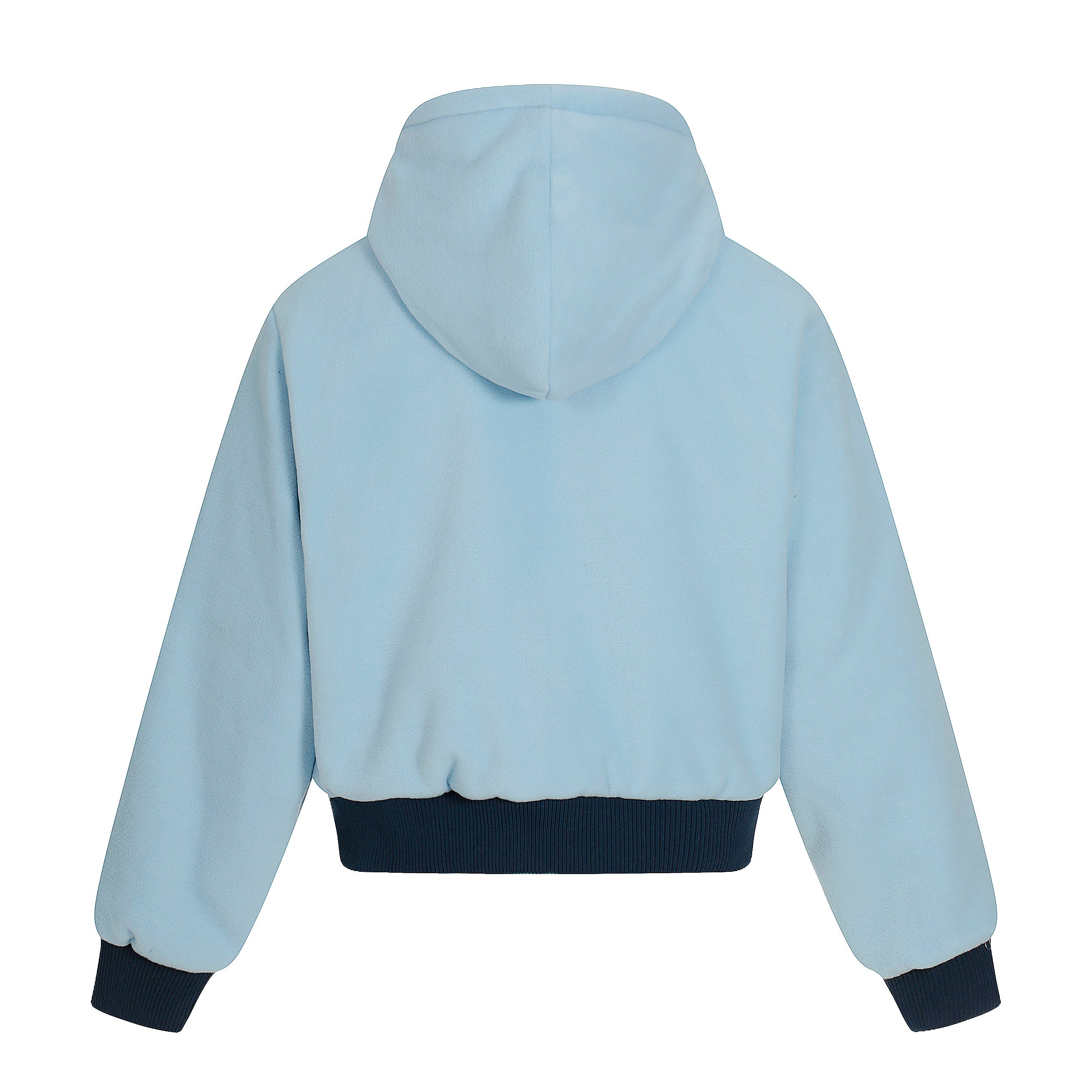 Whisker Ears | Zip-Up Suede Hoodie