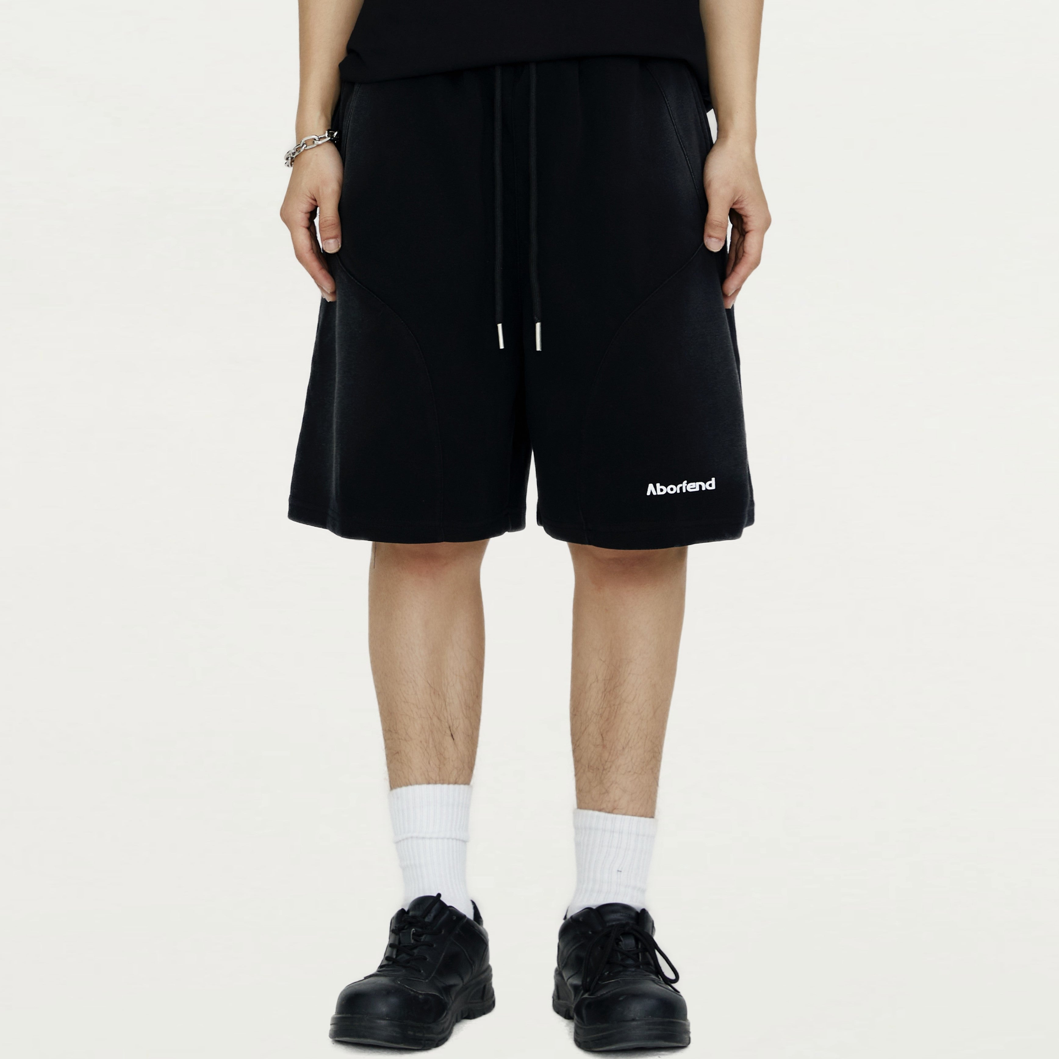 Hip Hop Streetwear | Washed Shorts - Santo