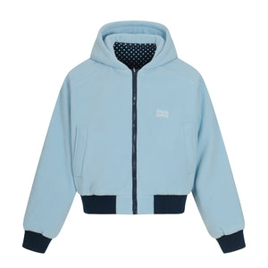 Whisker Ears | Zip-Up Suede Hoodie