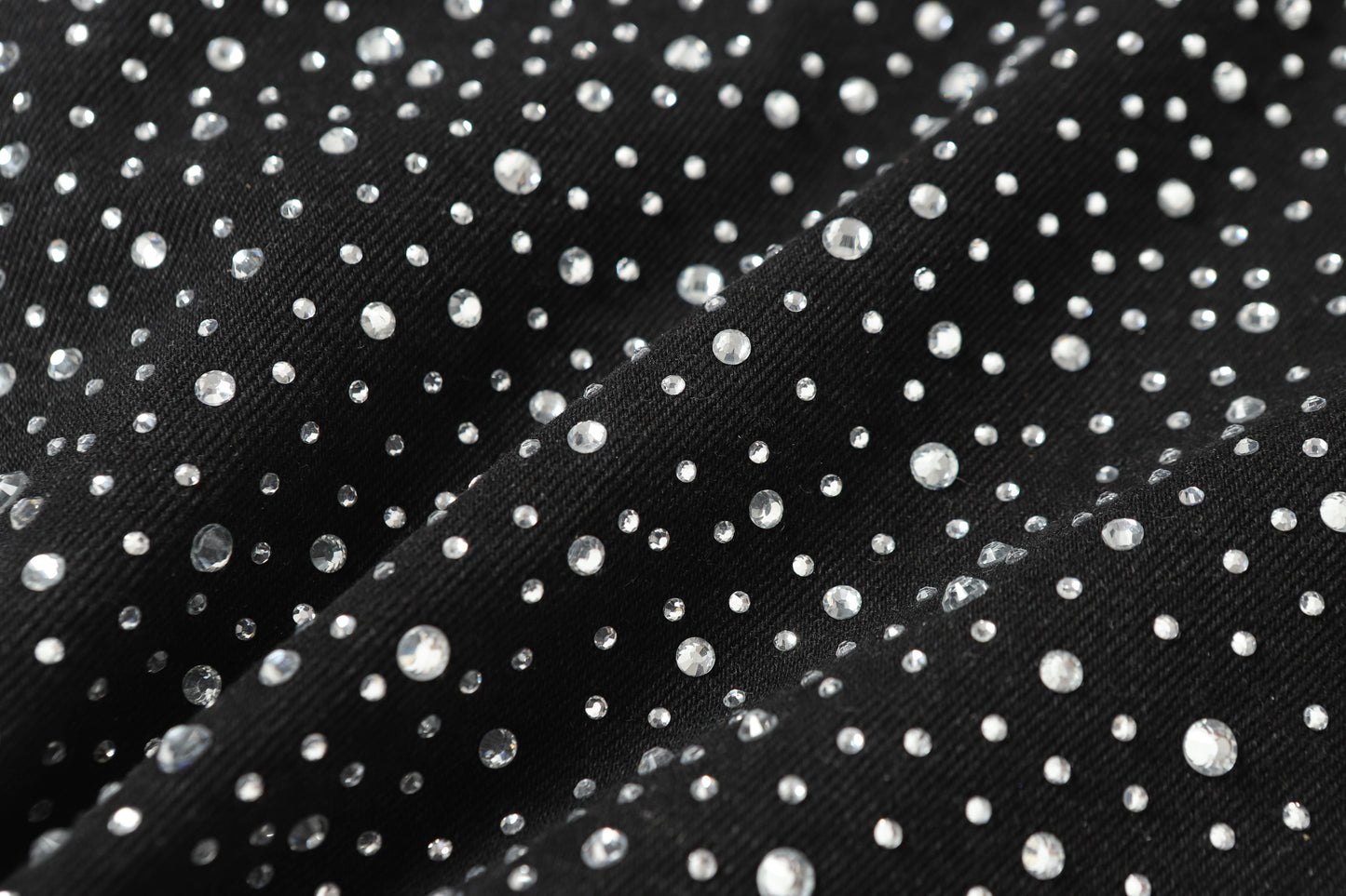 Rhinestone | Denim Shorts - Santo