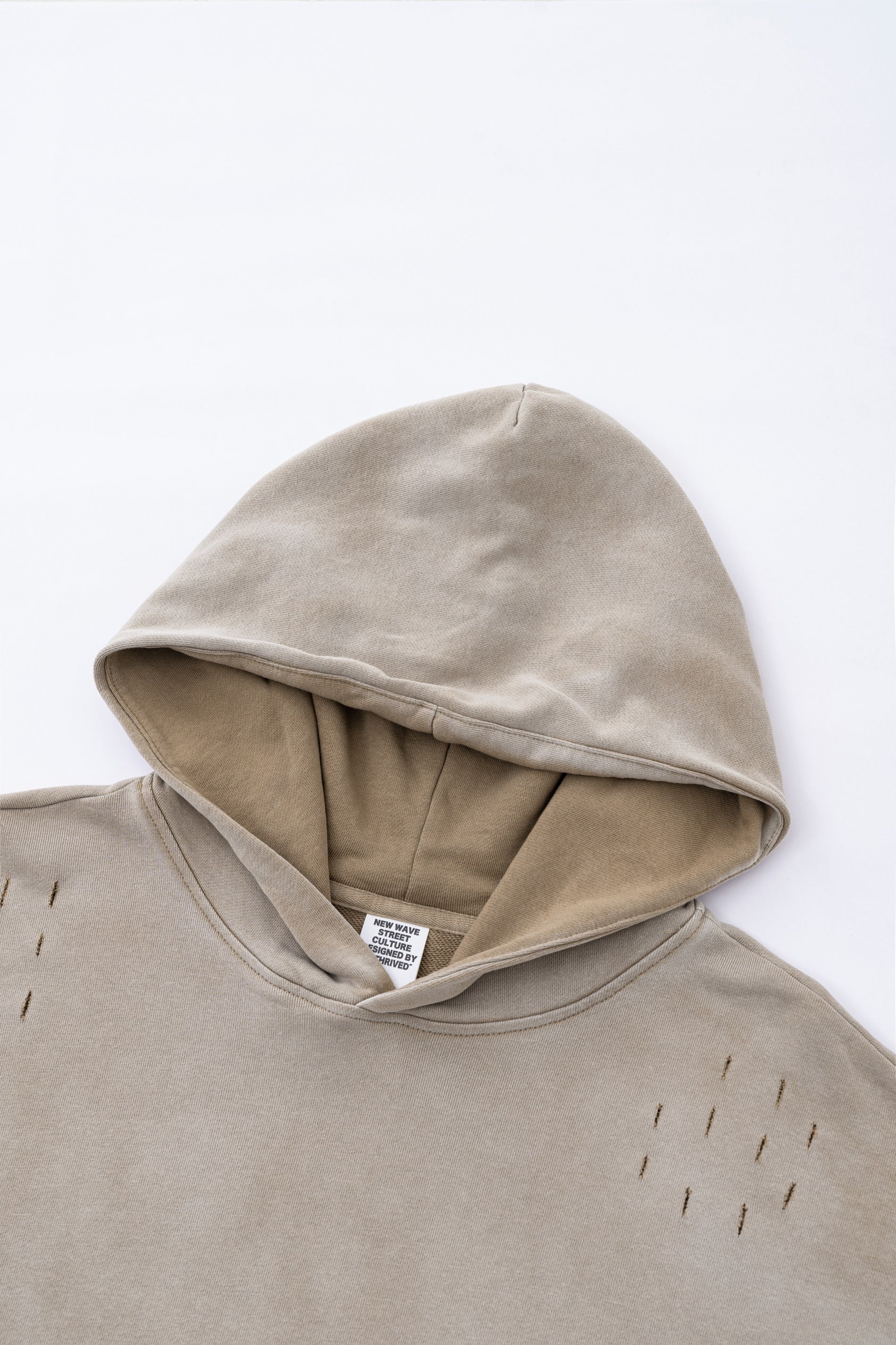 Faded Washed | Oversized Hoodie - Santo