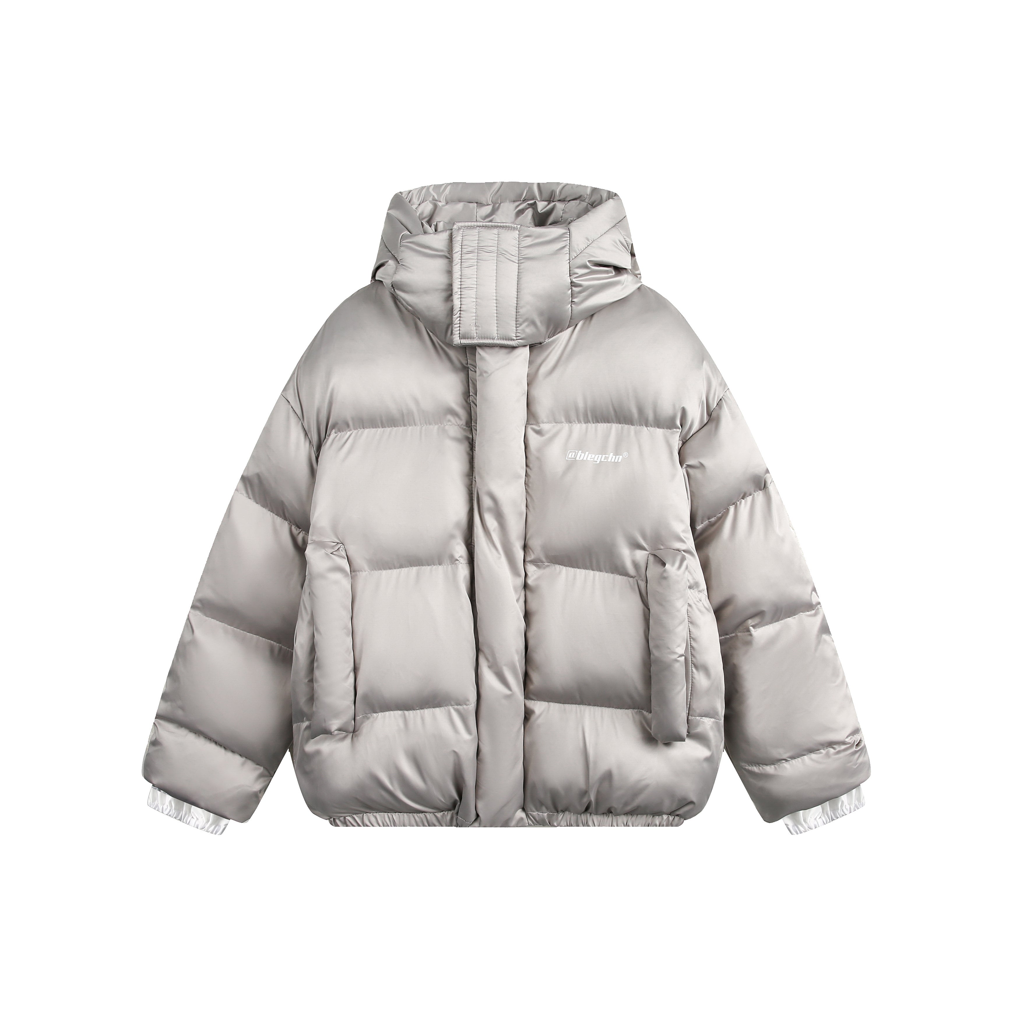 Frosted Block | Padded Utility Hooded Coat