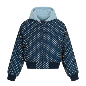 Whisker Ears | Zip-Up Suede Hoodie