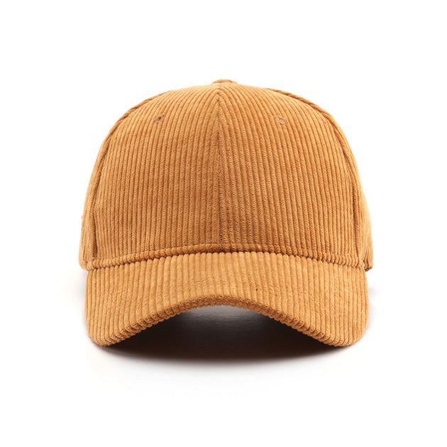 "Solid Corduroy" Baseball Cap - Santo