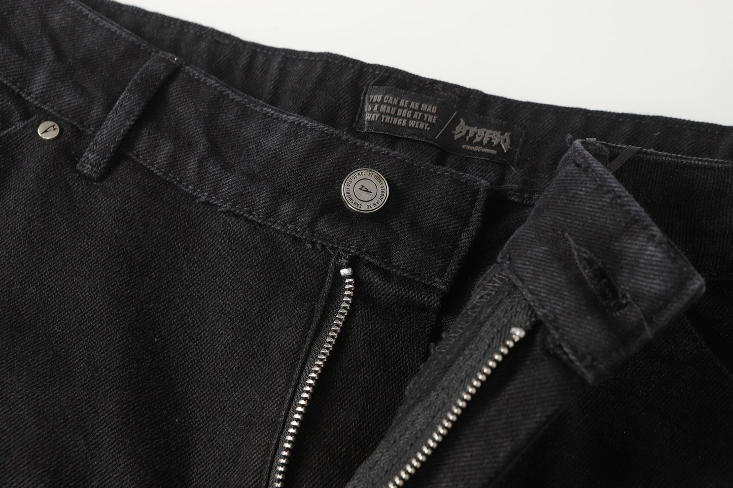 Chain Print | Baggy Jeans - Santo