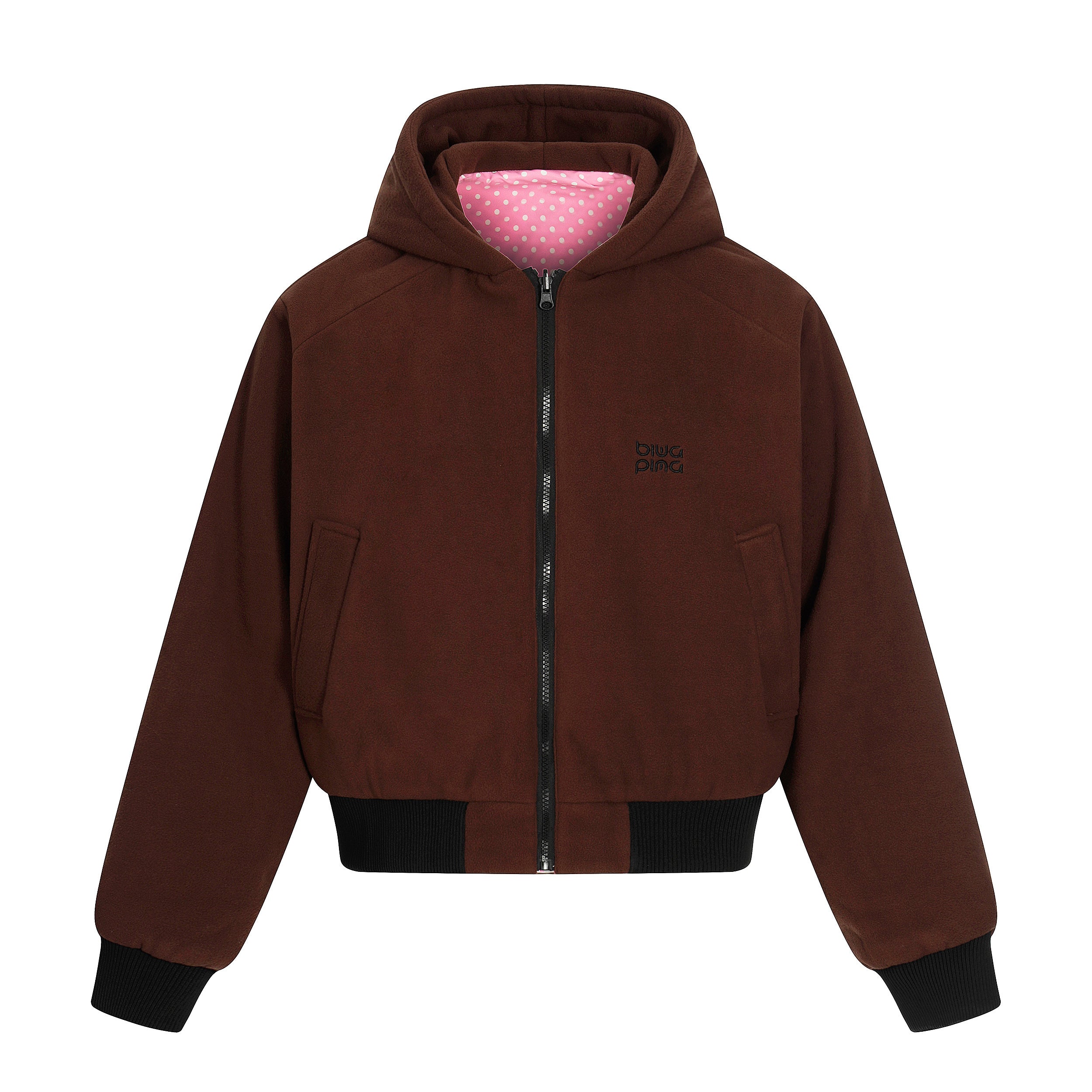 Whisker Ears | Zip-Up Suede Hoodie