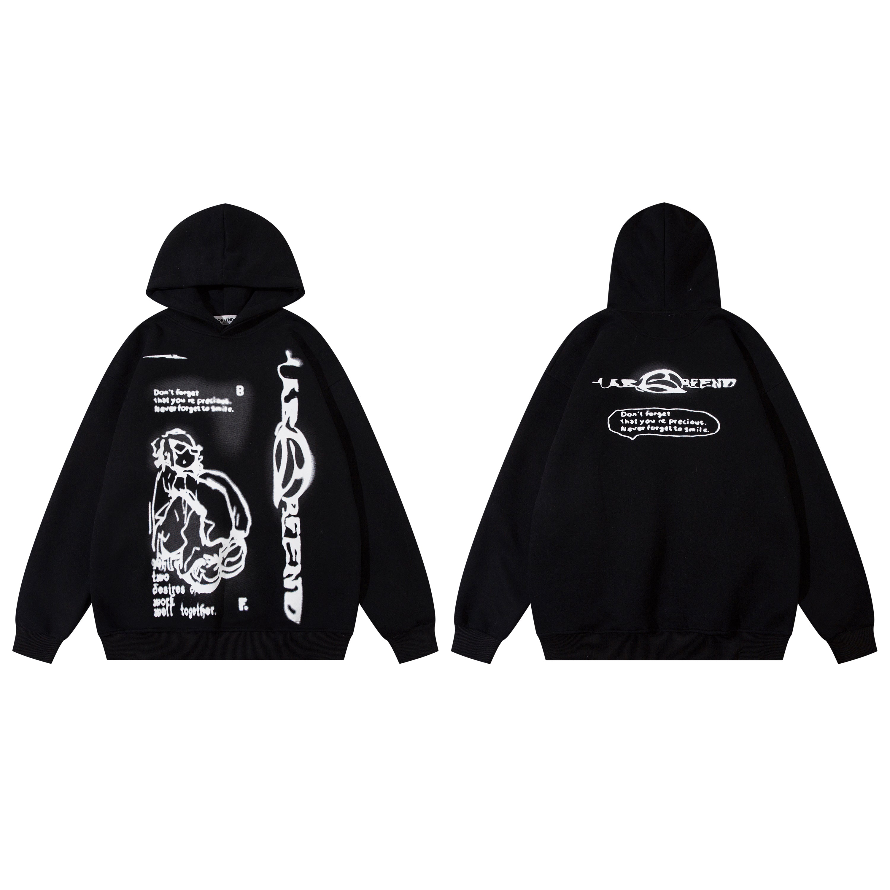 Anime Print | Oversized Hoodie