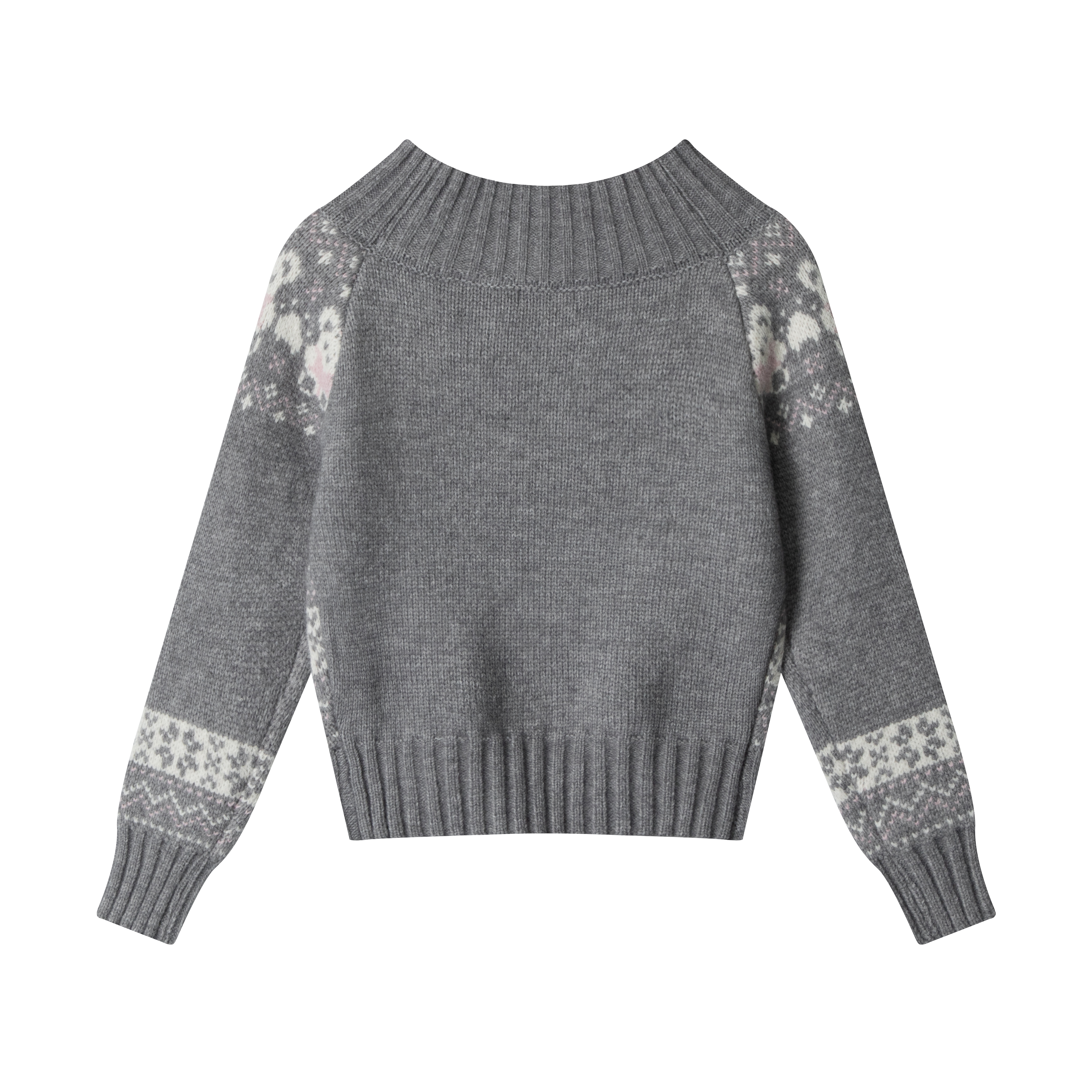 Kitten Knit | Fair Isle Cropped Sweater