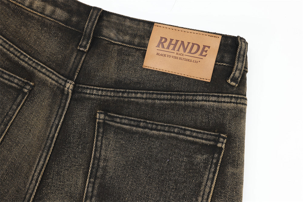 "Vintage Washed" Denim Shorts - Santo