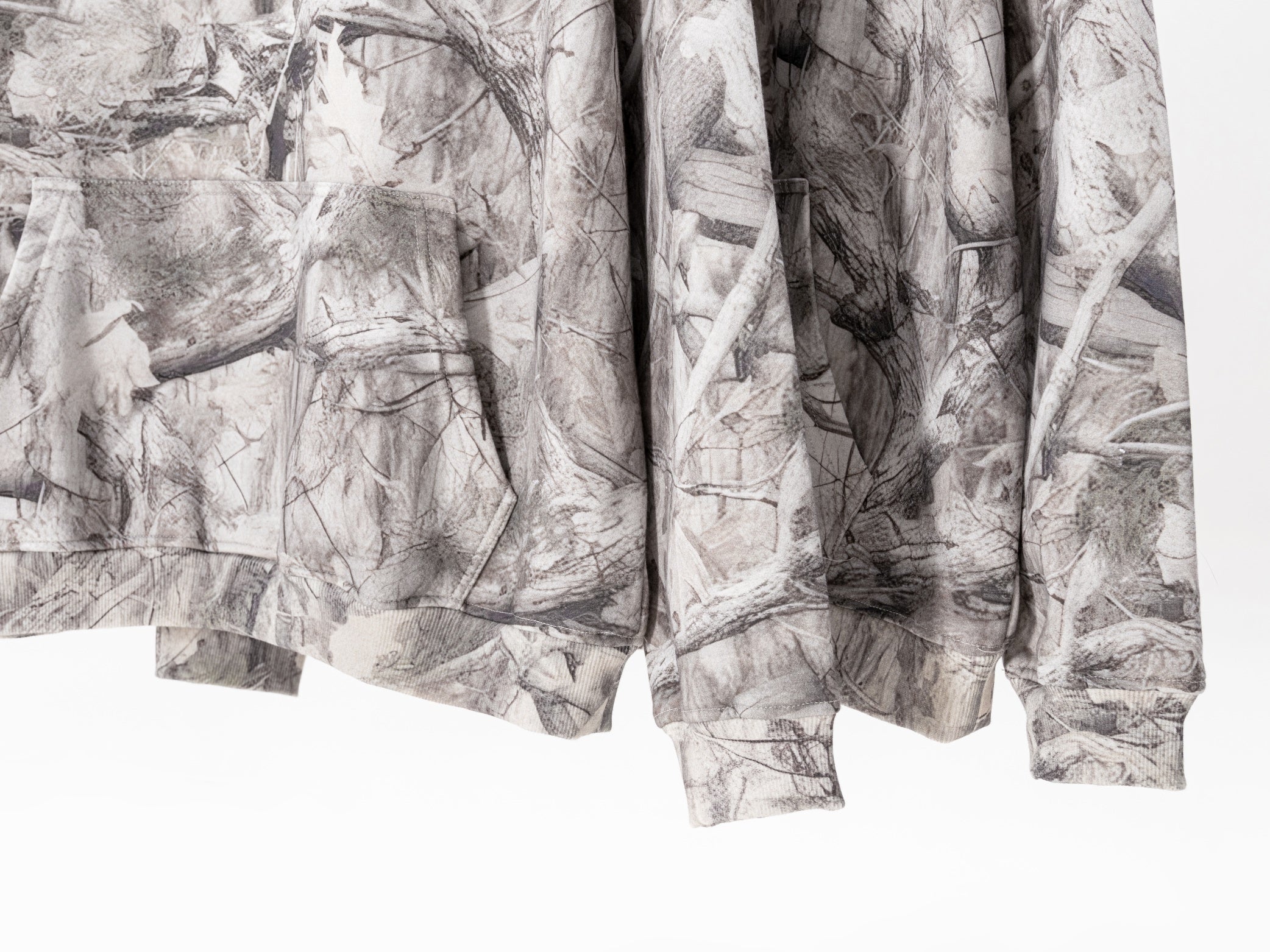 Tree Branch Camo Print | Oversized Hoodie