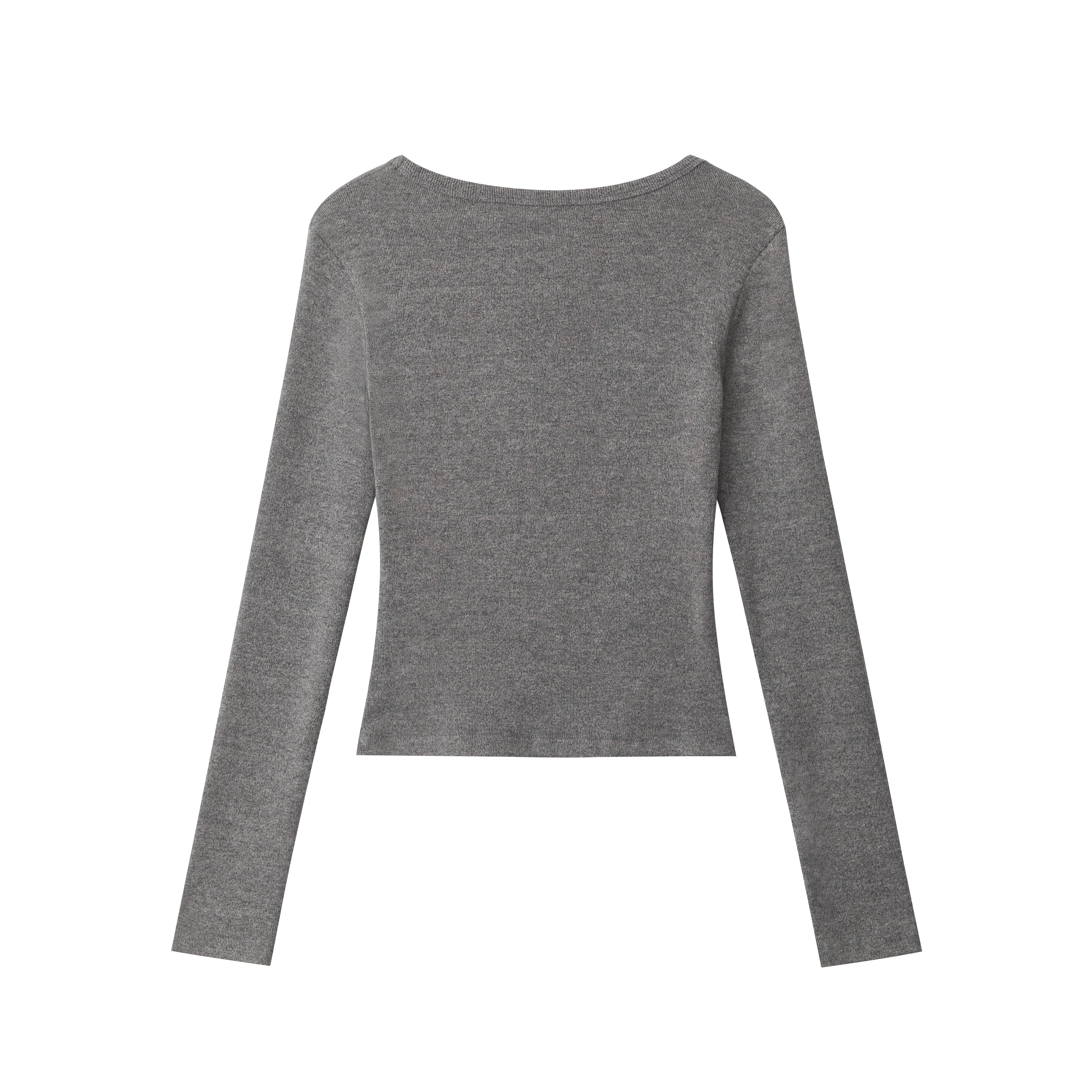 STUDDED SCRIPT | Graphic Scoop-Neck Set