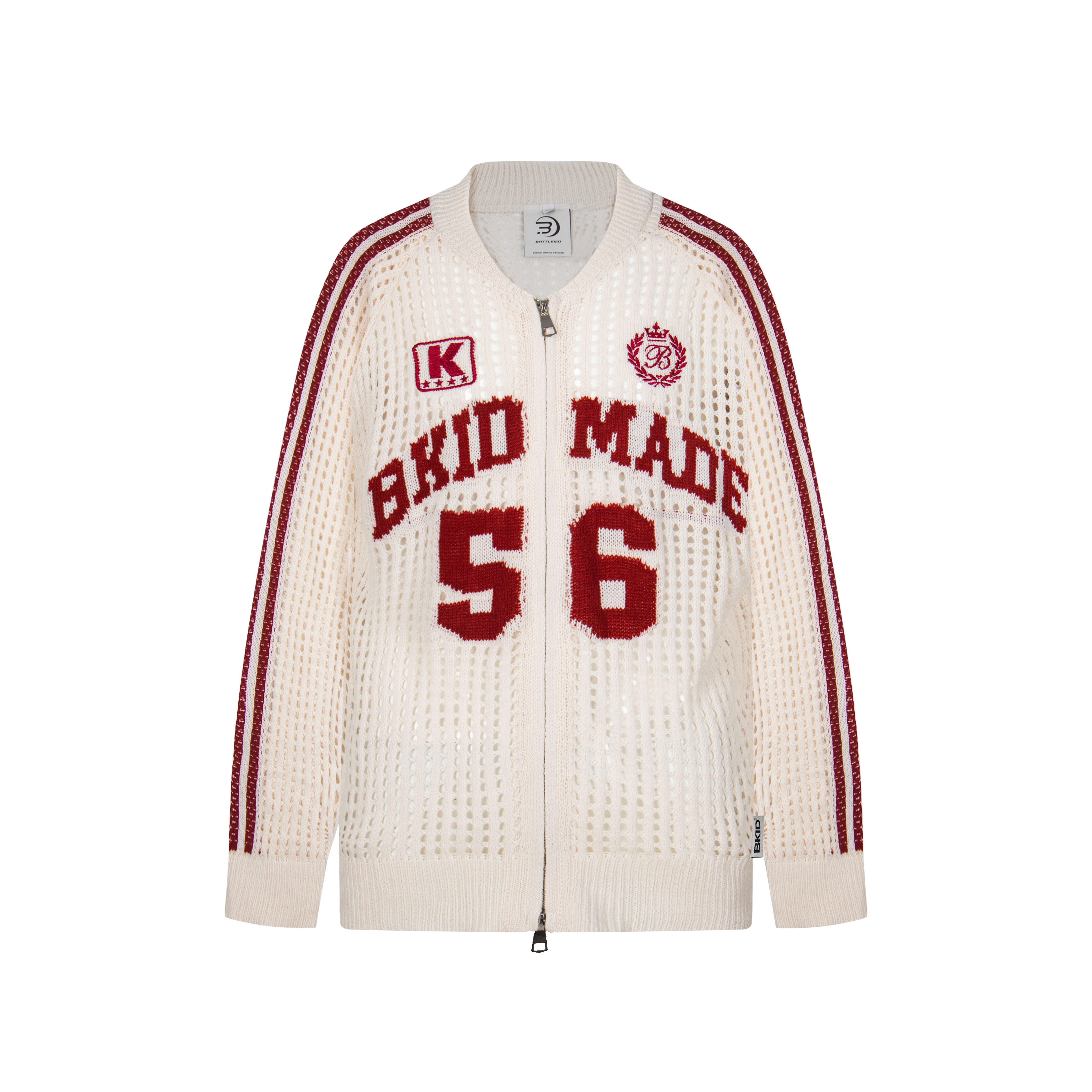 Sportswear | Retro Mesh Knit Jacket - Santo
